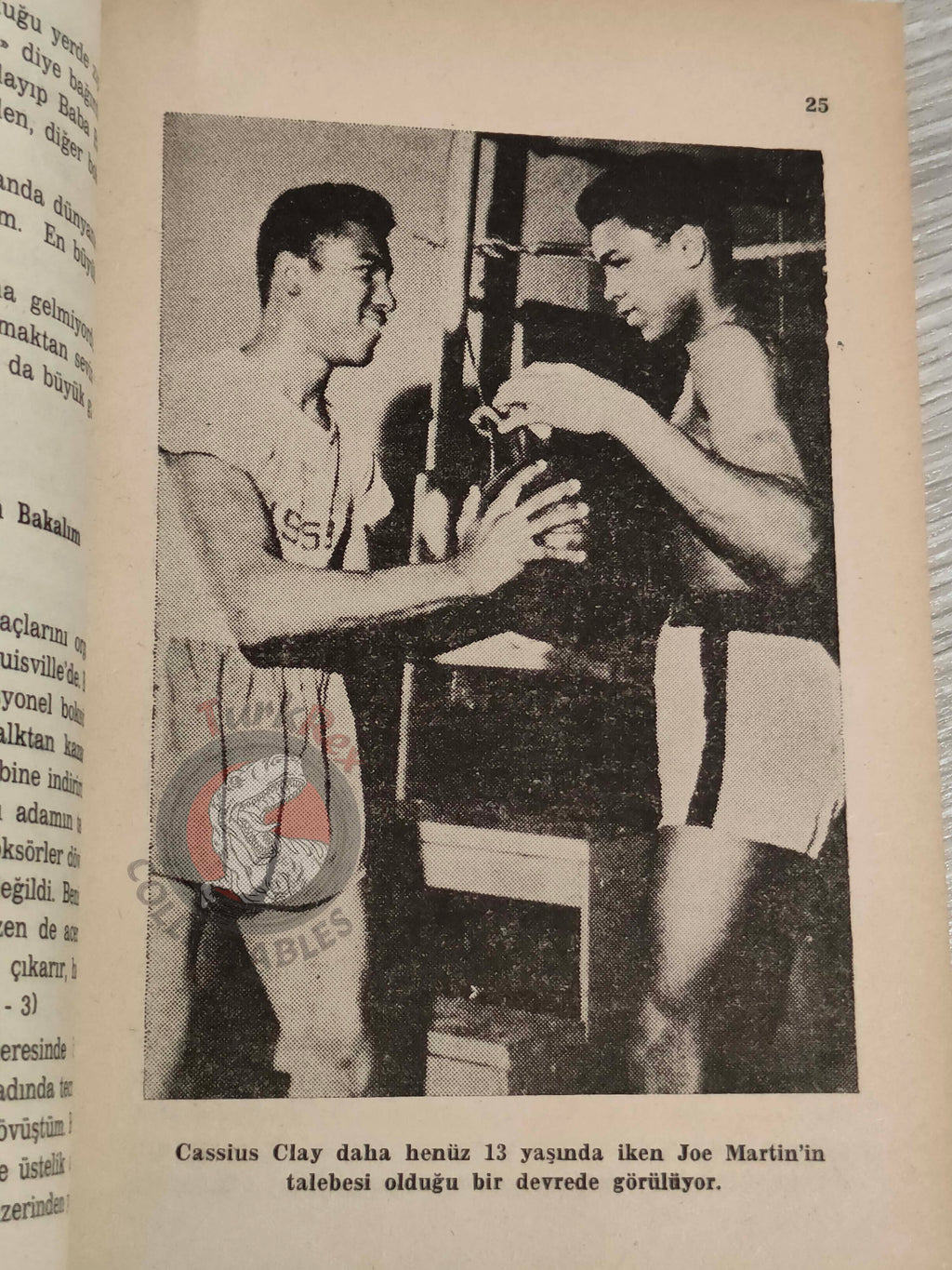 Muhammad Ali Biography 1975 Turkish Book Turkey Only Bio Illustrated