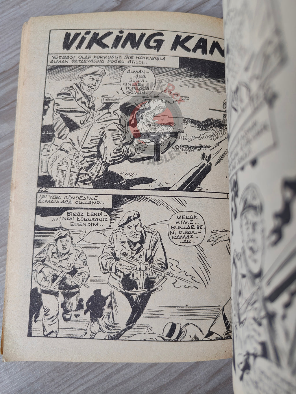 War Picture Library Special #7 1982 Turkish Comic Turkey WW2 stories
