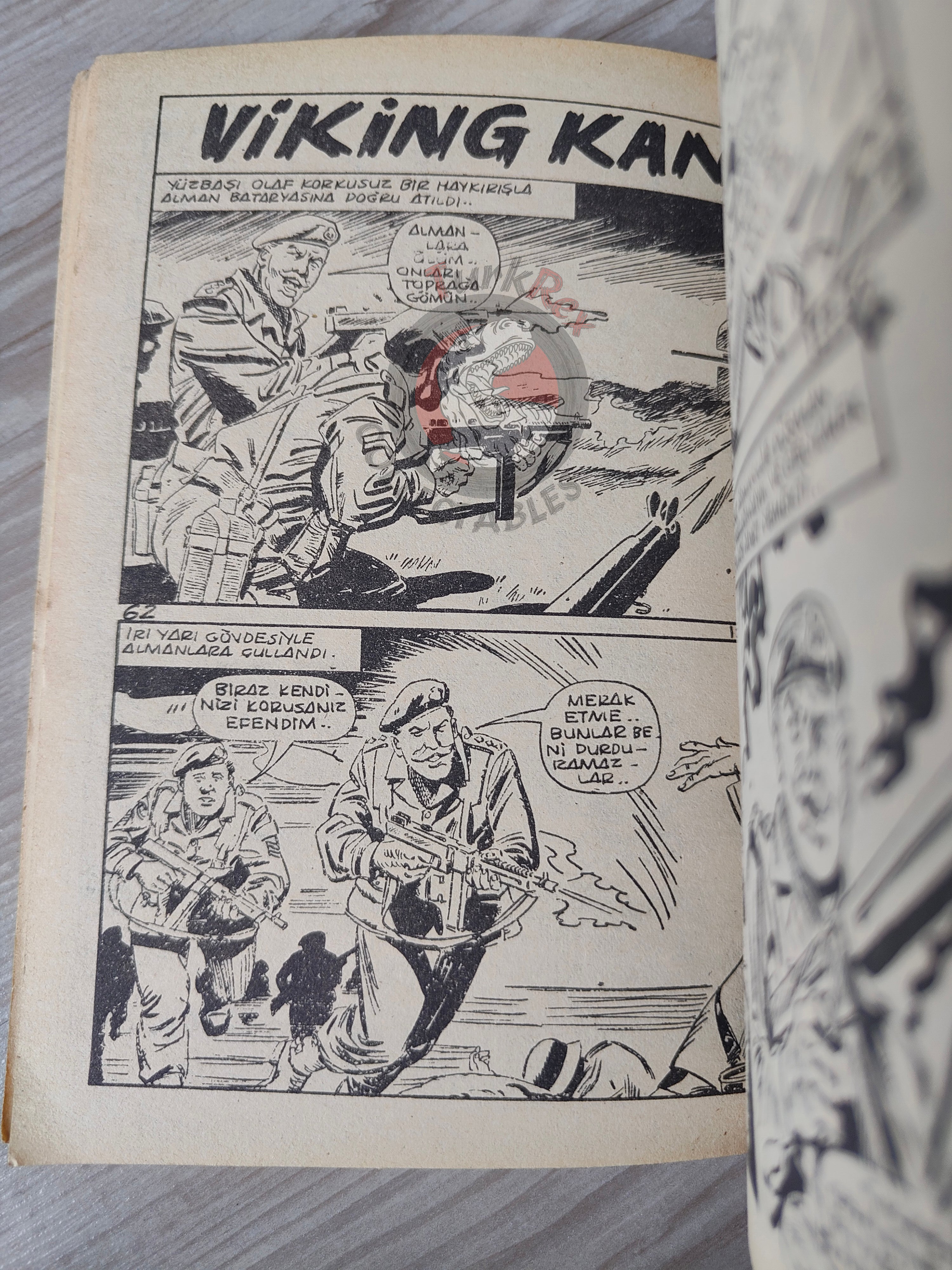 War Picture Library Special #7 1982 Turkish Comic Turkey WW2 stories