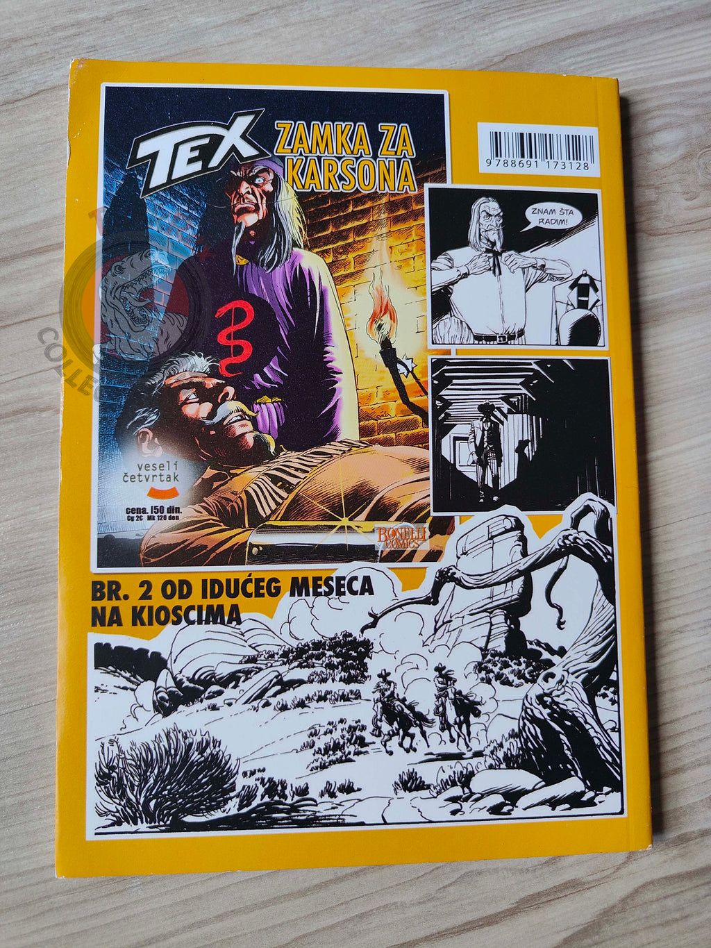 Tex #1 Mefisto 2004 Bosnian Comic Bosnia and Herzegovina Bonelli Willer #501