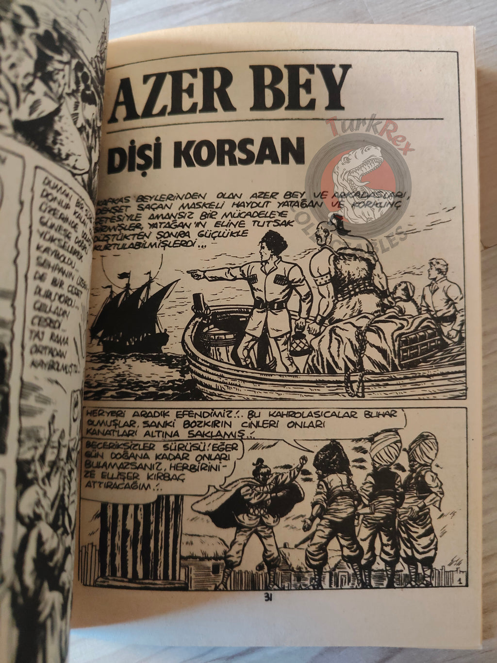 Oktar #3 1981 Turkish Comic Turkey Marco Polo Mon Journal
