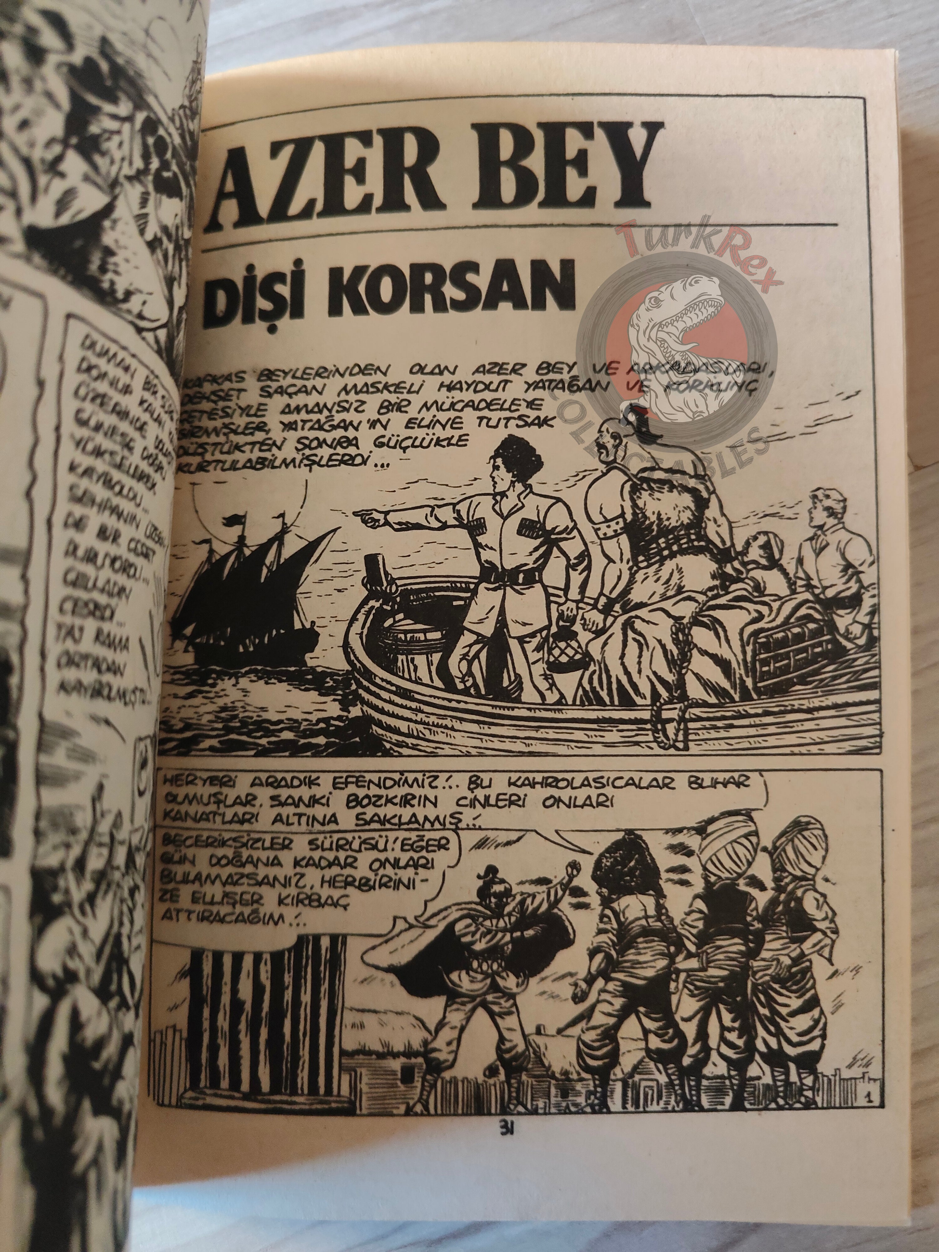 Oktar #3 1981 Turkish Comic Turkey Marco Polo Mon Journal