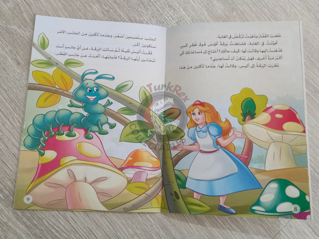 Lewis Carroll – Alice in Wonderland 2000s Arabic Book Turkey Illustrated
