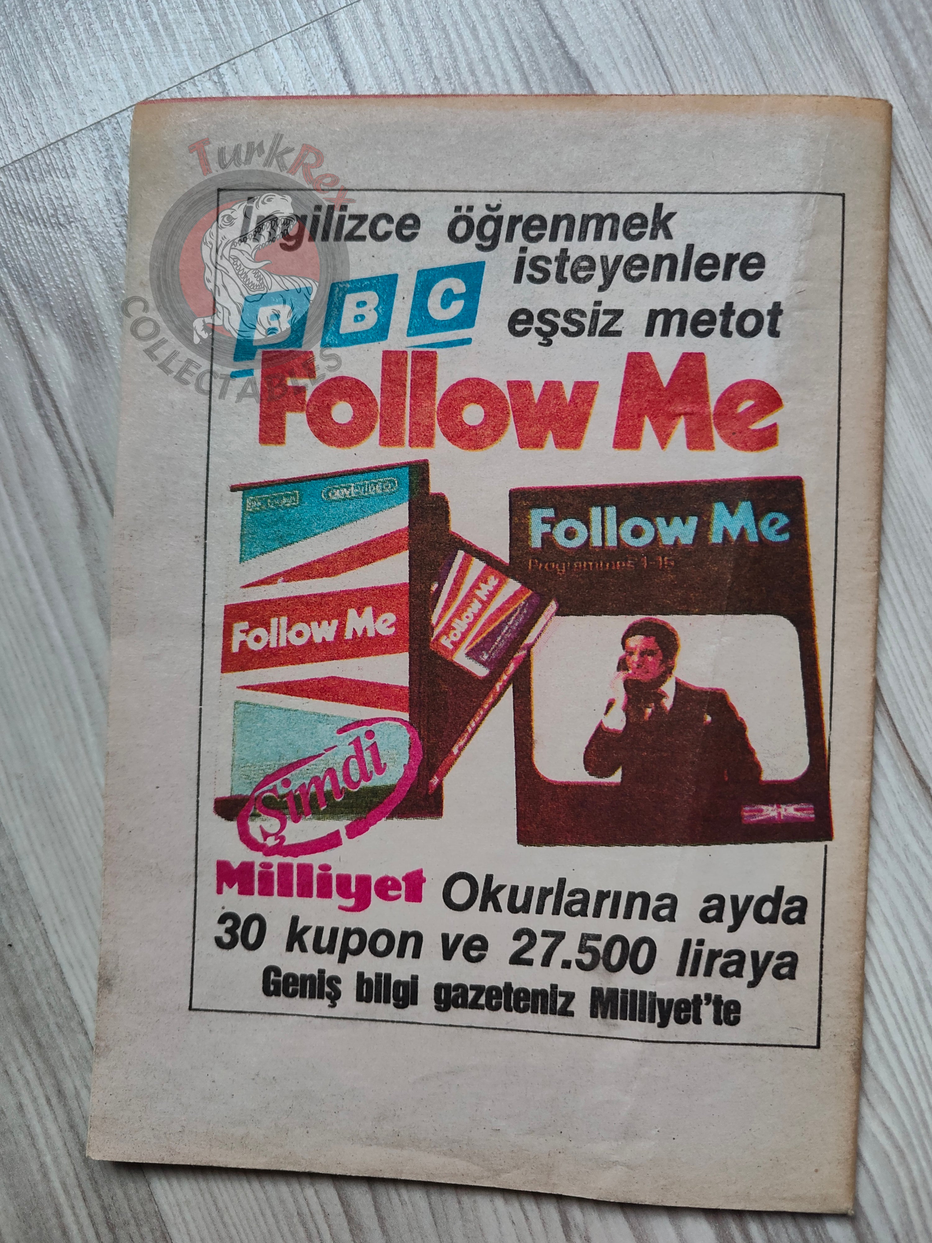 Spirou & Fantasio #3 Virus 1989 Turkish Comic Turkey