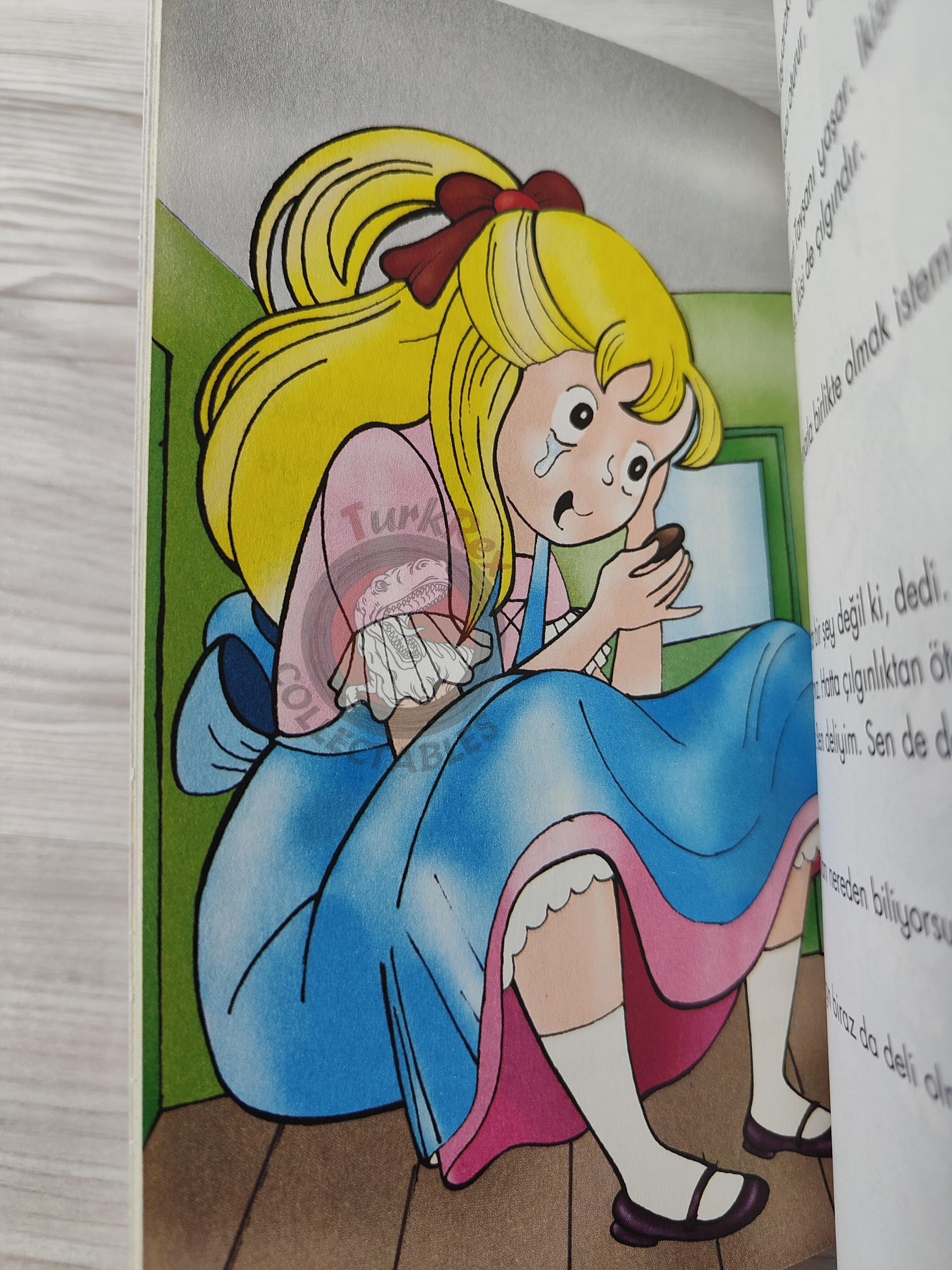 Lewis Carroll – Alice in Wonderland 2009 Turkish Book Turkey Illustrated Gülinaz