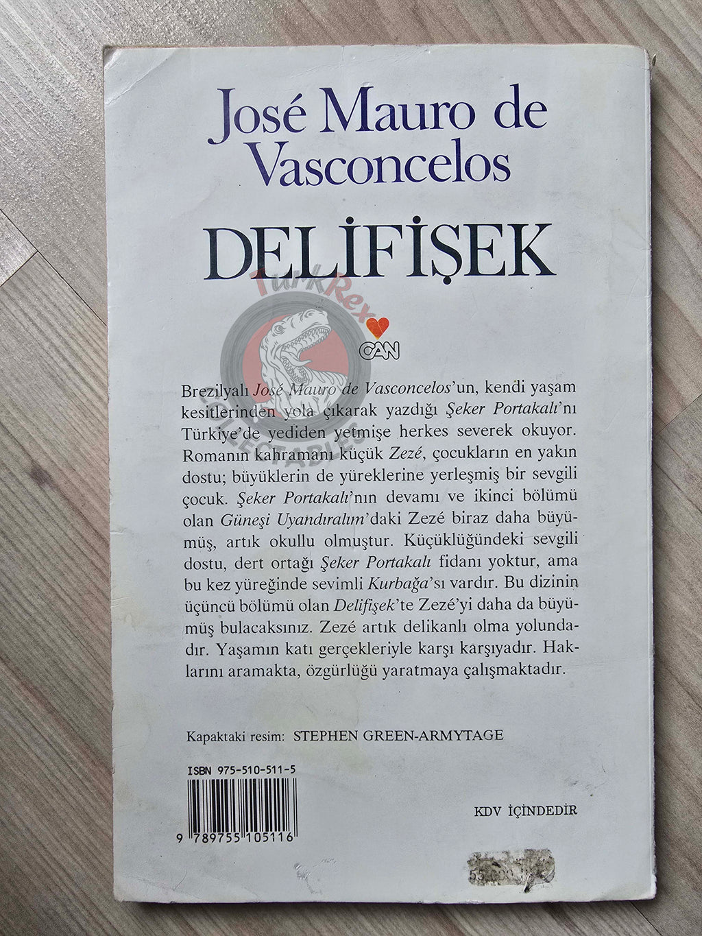 José Mauro de Vasconcelos – Doidão 1994 Illustrated Turkish Book Turkey