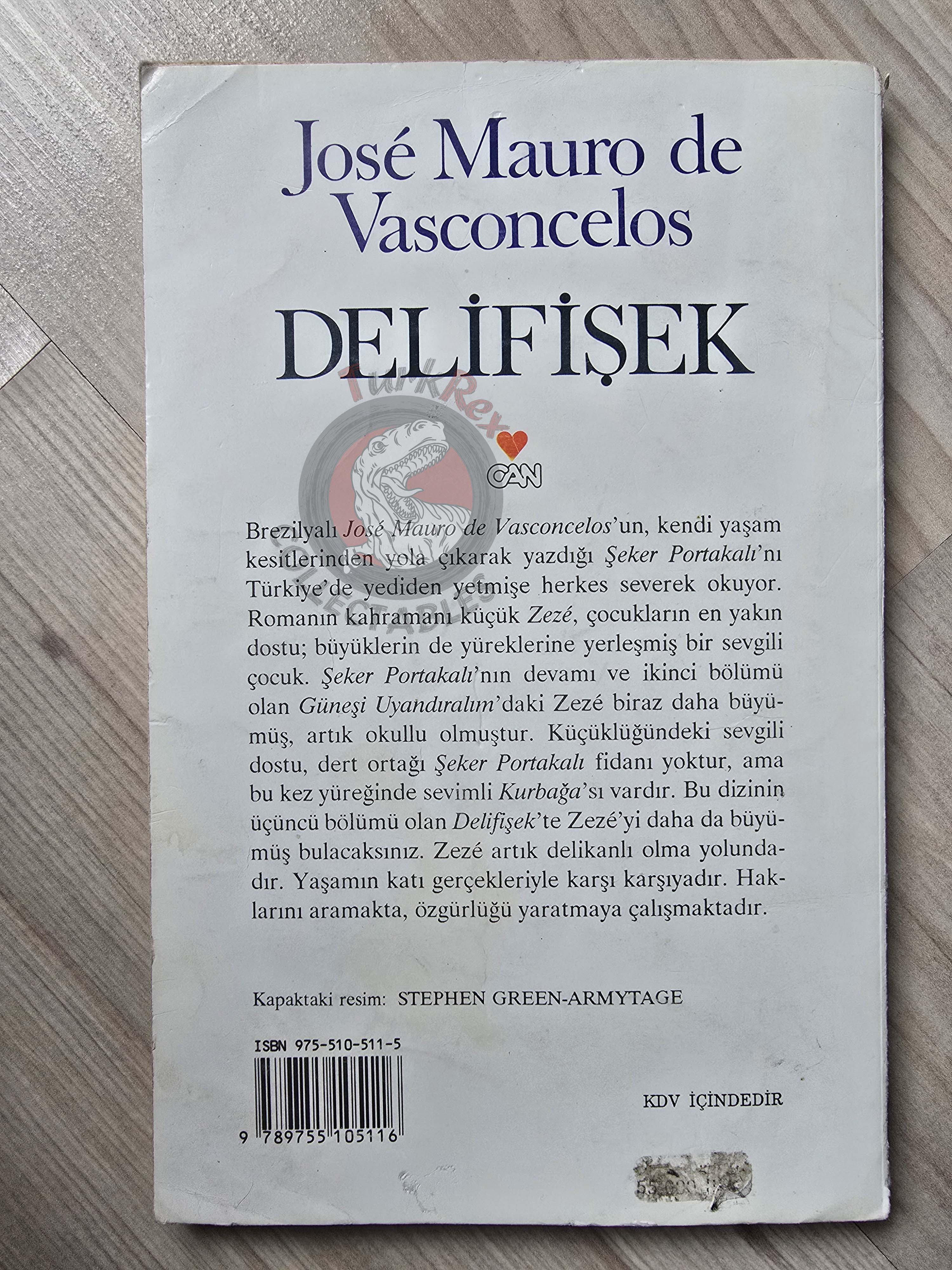 José Mauro de Vasconcelos – Doidão 1994 Illustrated Turkish Book Turkey