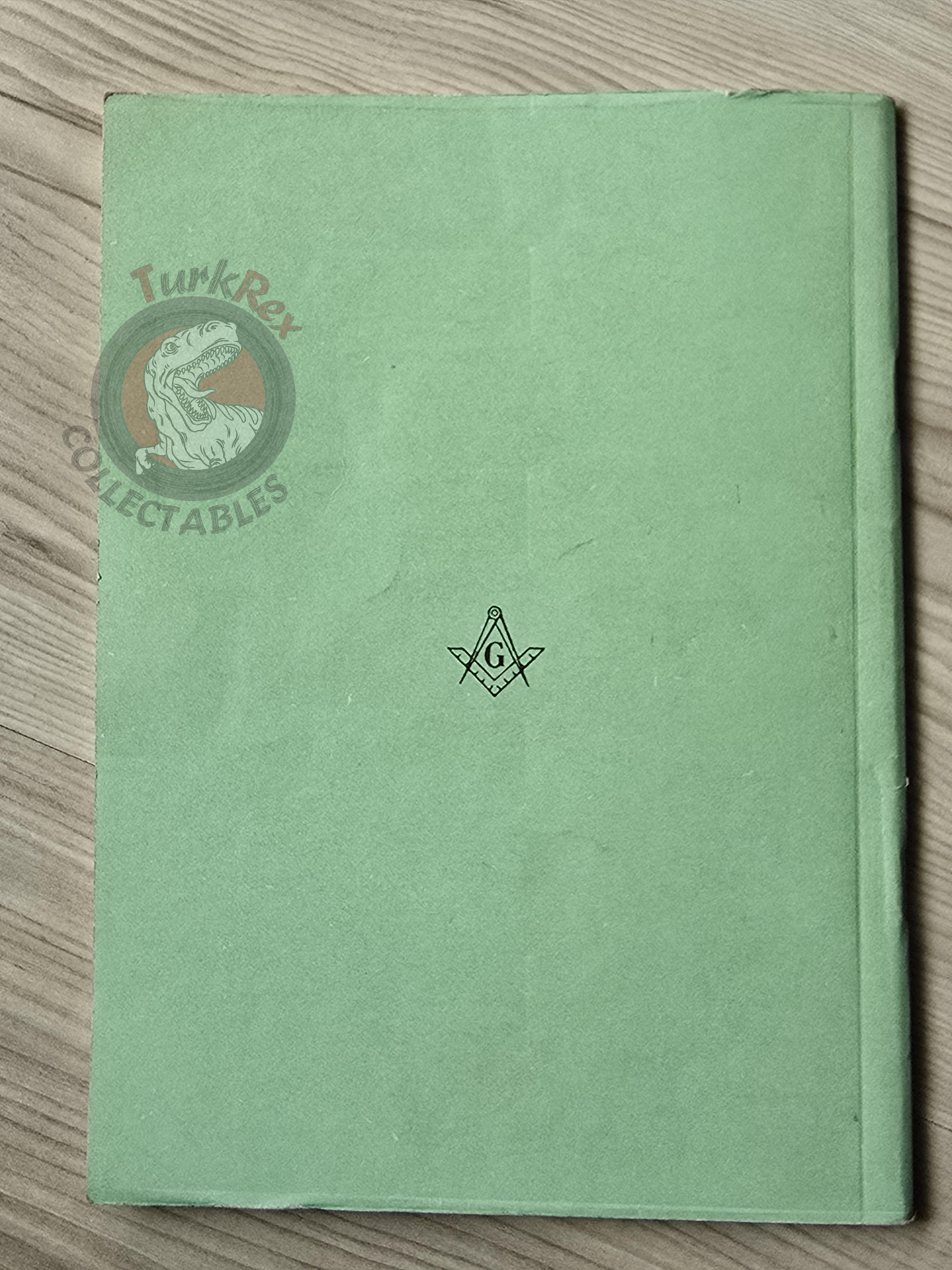 Turkish Freemasonry 2nd Degree Ritual Fellow Craft 1992 Booklet Masonic Masons of Turkey