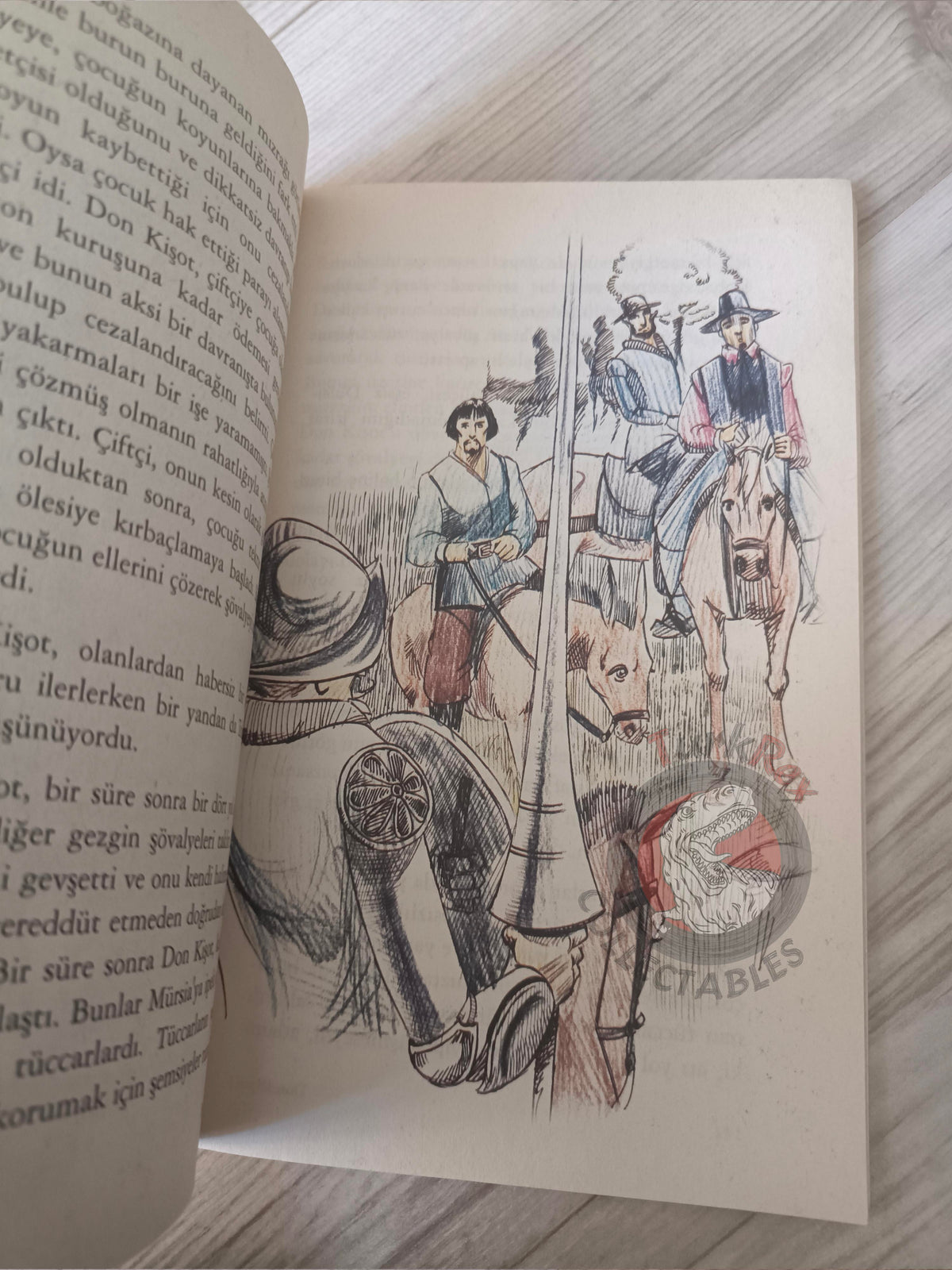 Miguel de Cervantes – Don Quixote 2003 Turkish Book Turkey Illustrated