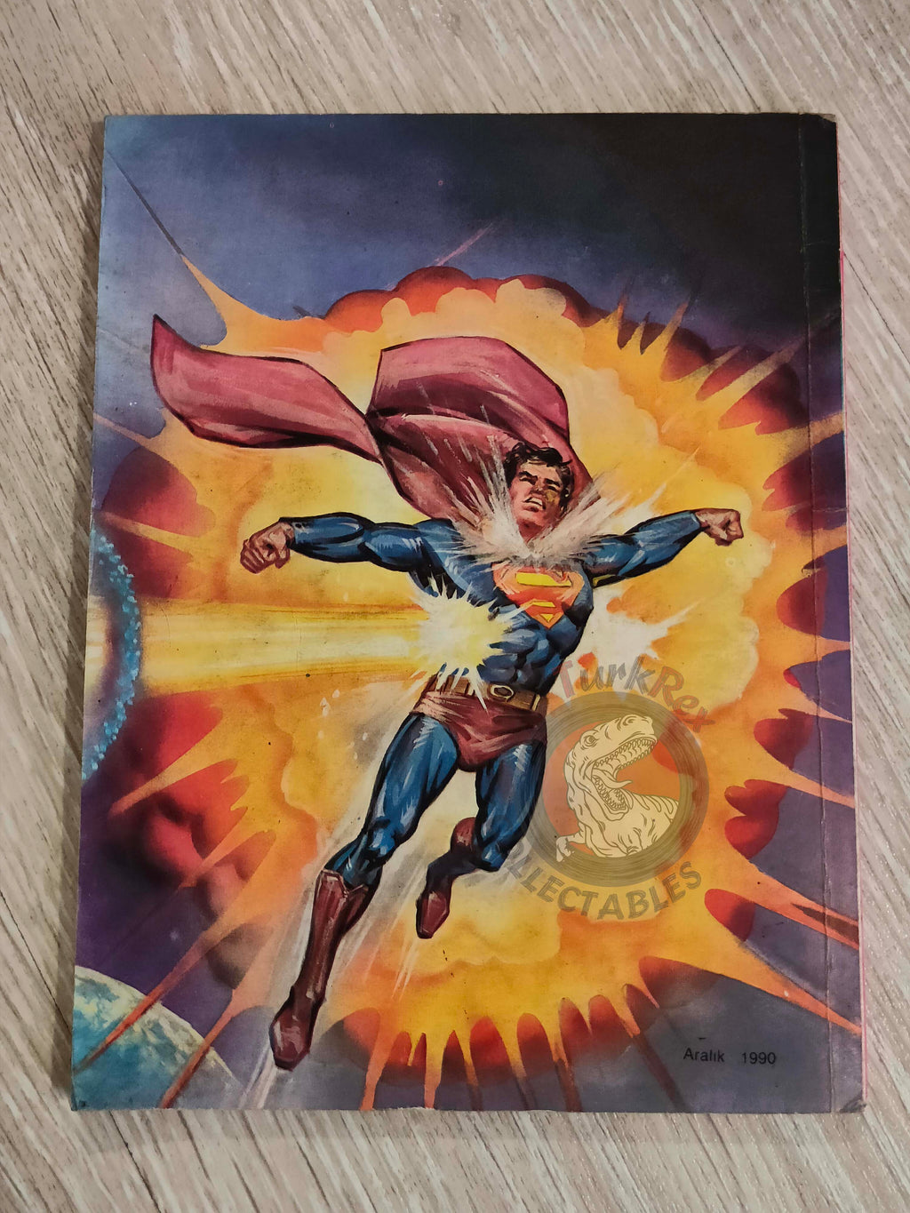 Superman #82 1990 Turkish Comic Turkey #19 Action Comics #548 #549 The Family #217
