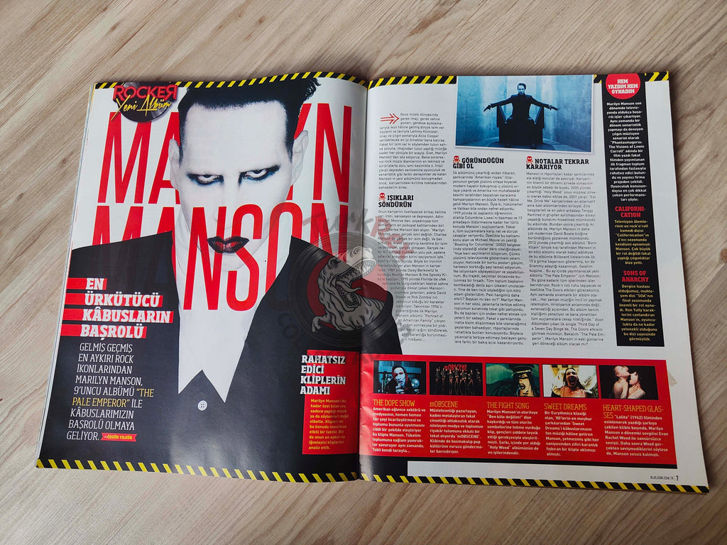 Blue Jean 2015 Rihanna Turkish Mag Turkey Marilyn Manson Katy Perry The Veronicas