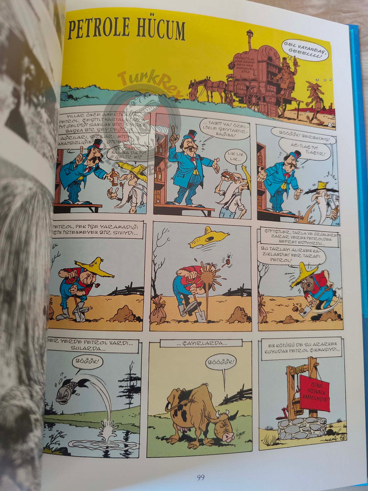 Lucky Luke – L'integrale #6 Turkish Comic Turkey En Remontant Le Mississippi