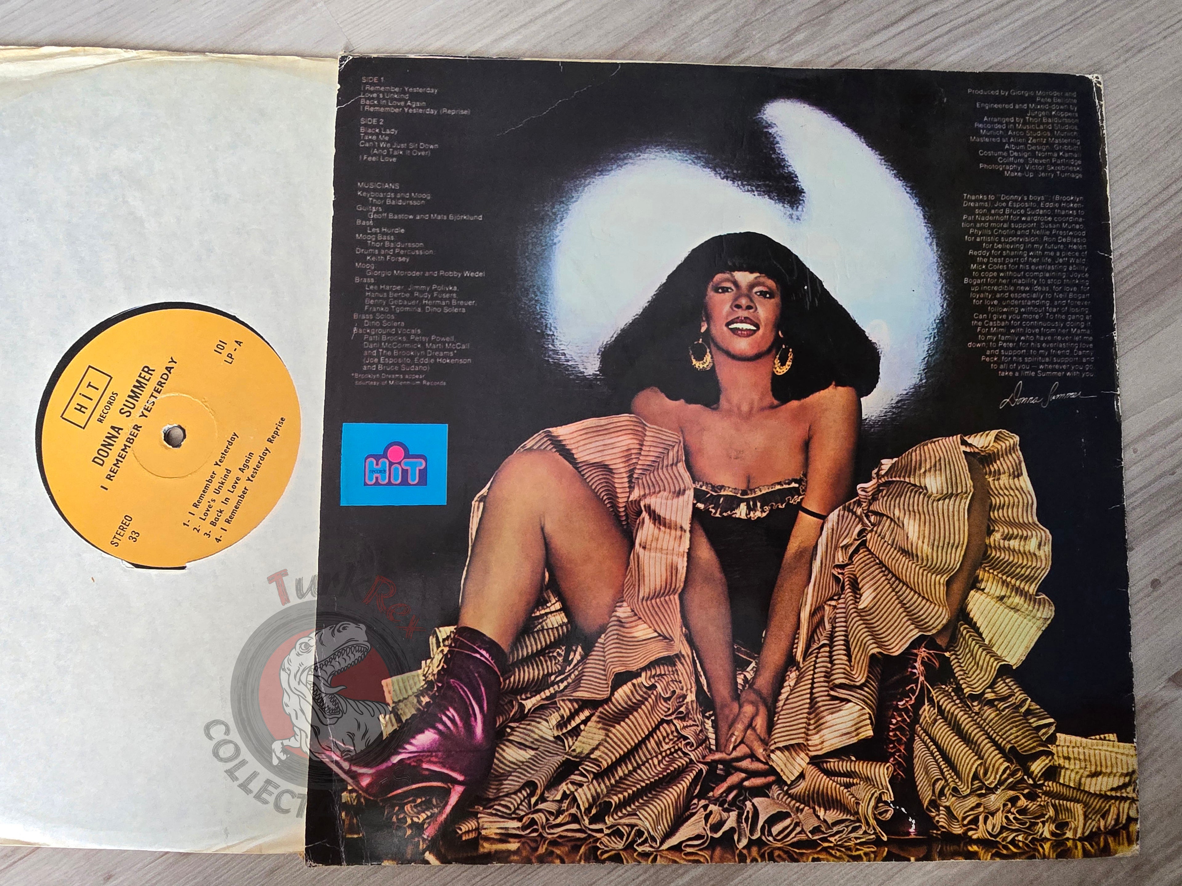 Donna Summer – I Remember Yesterday Turkish Pressing Vinyl Turkey Edition