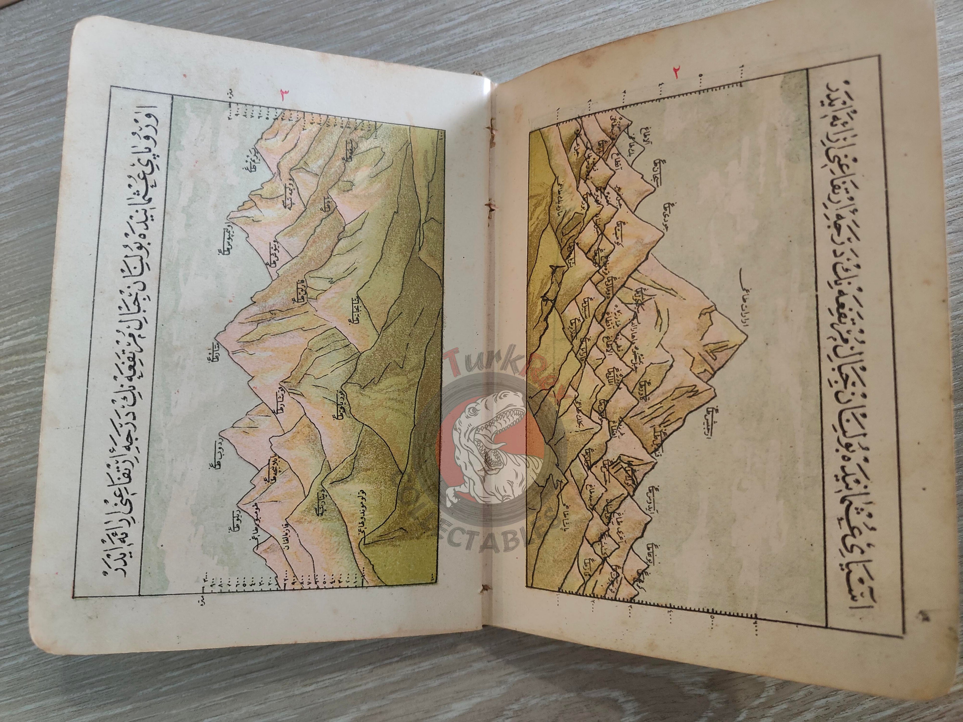 Memalik-i Osmaniye Pocket Atlas 1906 Rare Ottoman Atlas by İbrahim Hilmi Basra Middle East
