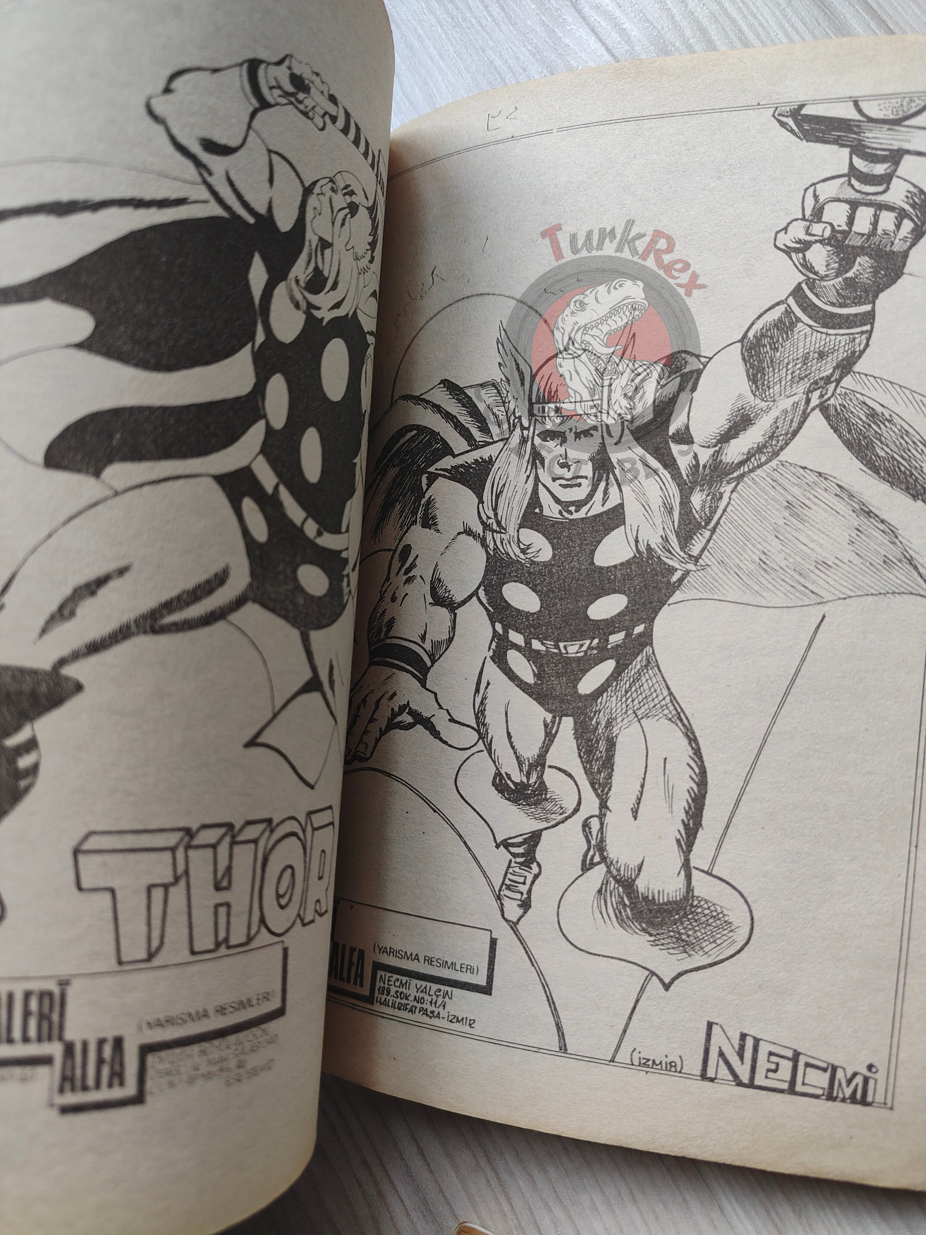 Thor #14 1988 Turkish Comic Turkey The Mighty Thor #226 #228 cover #229