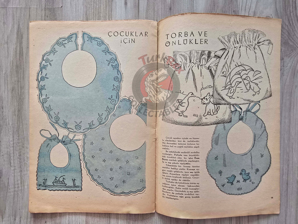 Ev-İş 1947 Sewing Tailoring Turkish Mag Turkey Textile Fashion Women