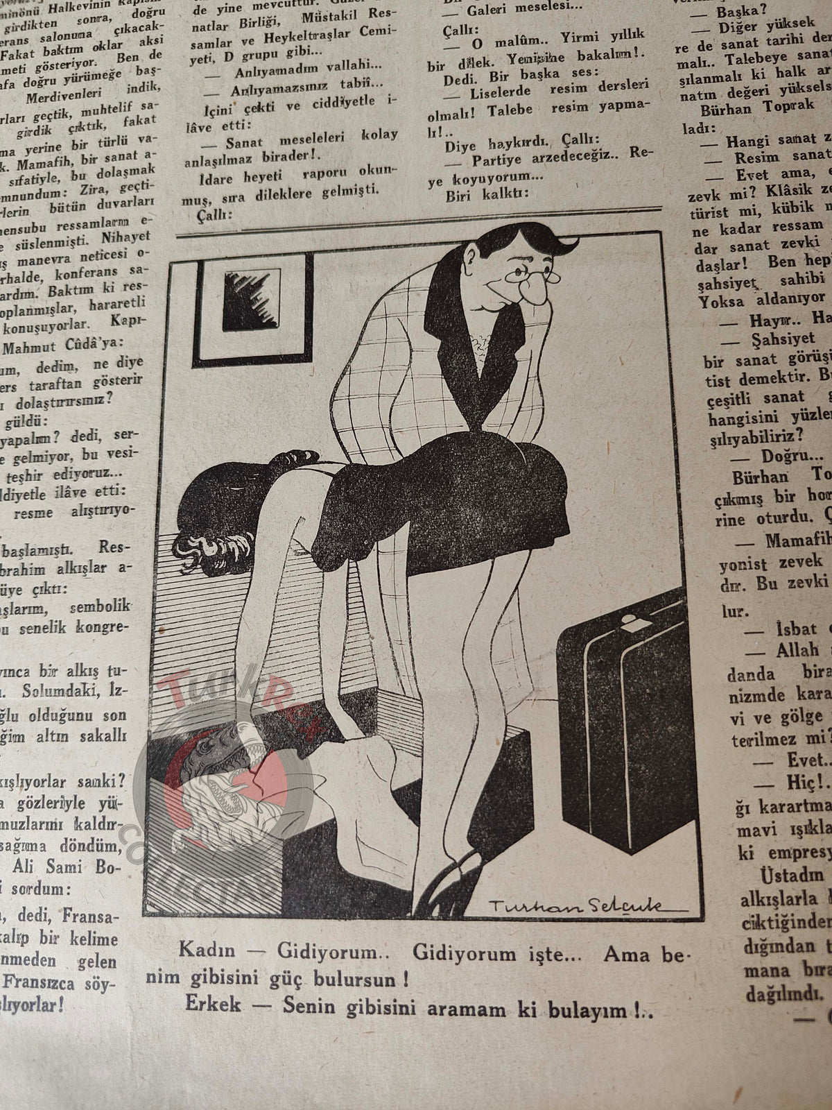 Akbaba 1944 Humor Magazine Turkish Turkey Franklin D. Roosevelt Japan WW2 era Germany