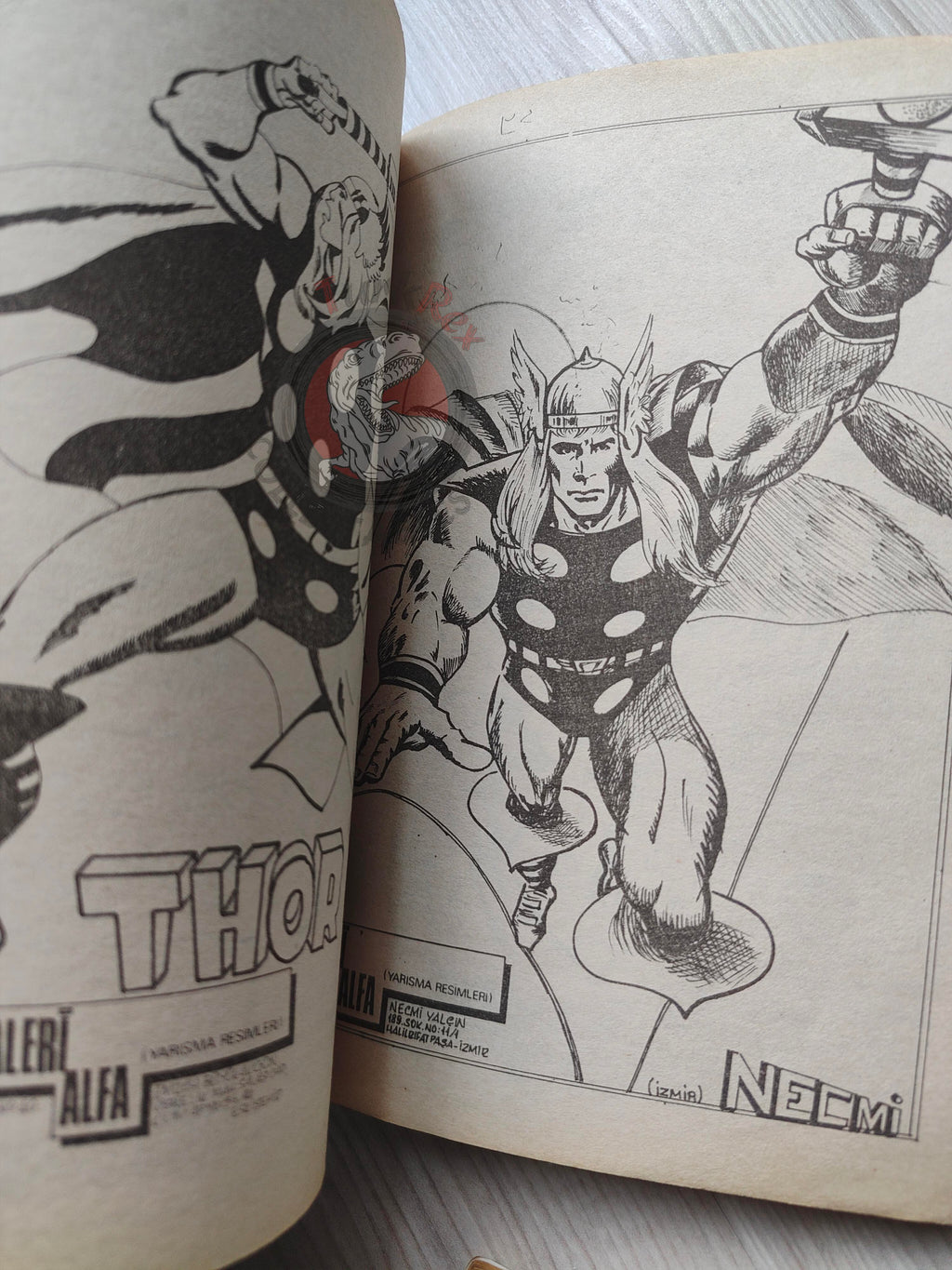 Thor #14 1988 Turkish Comic Turkey The Mighty Thor #226 #228 cover #229
