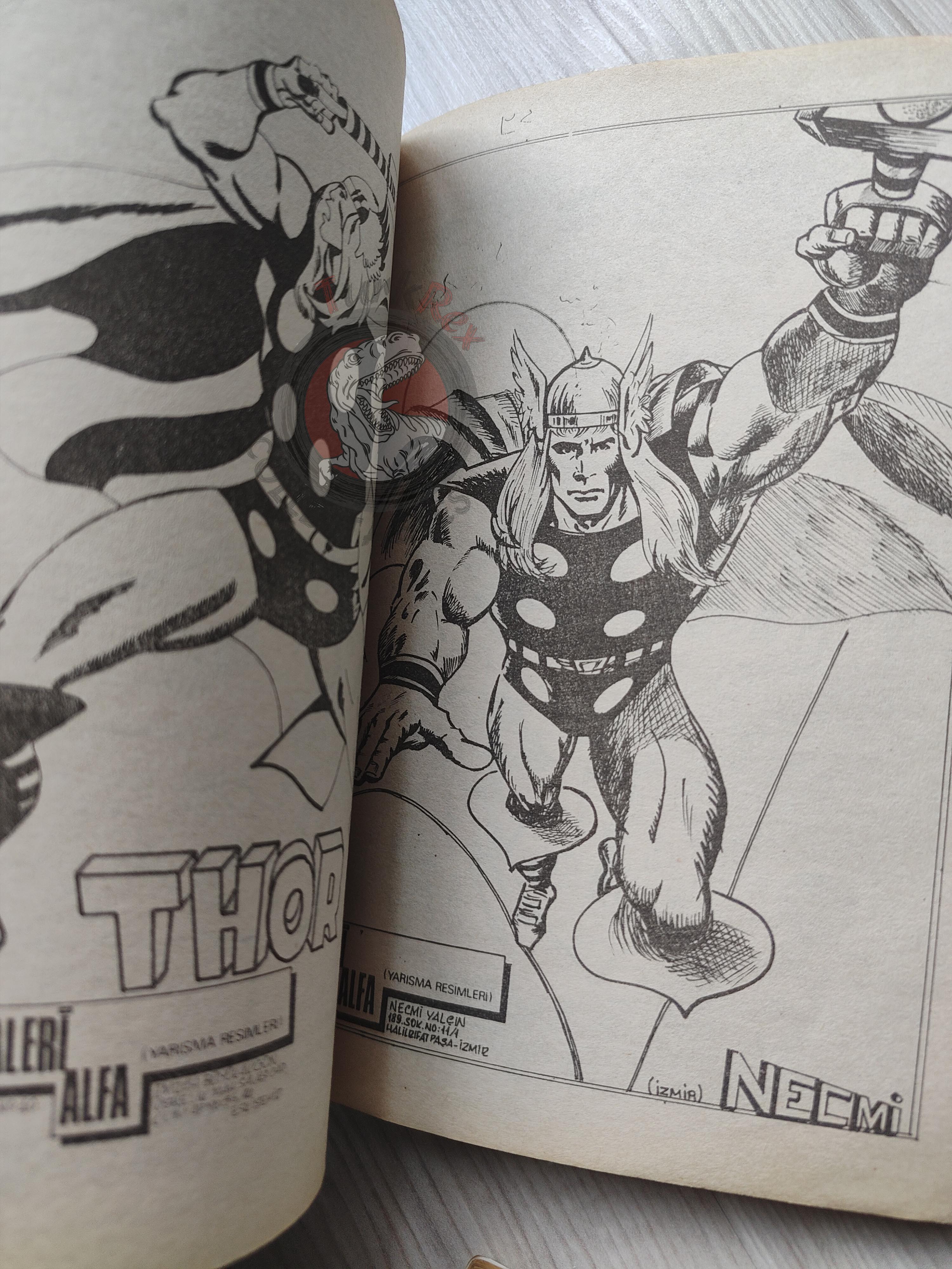 Thor #14 1988 Turkish Comic Turkey The Mighty Thor #226 #228 cover #229