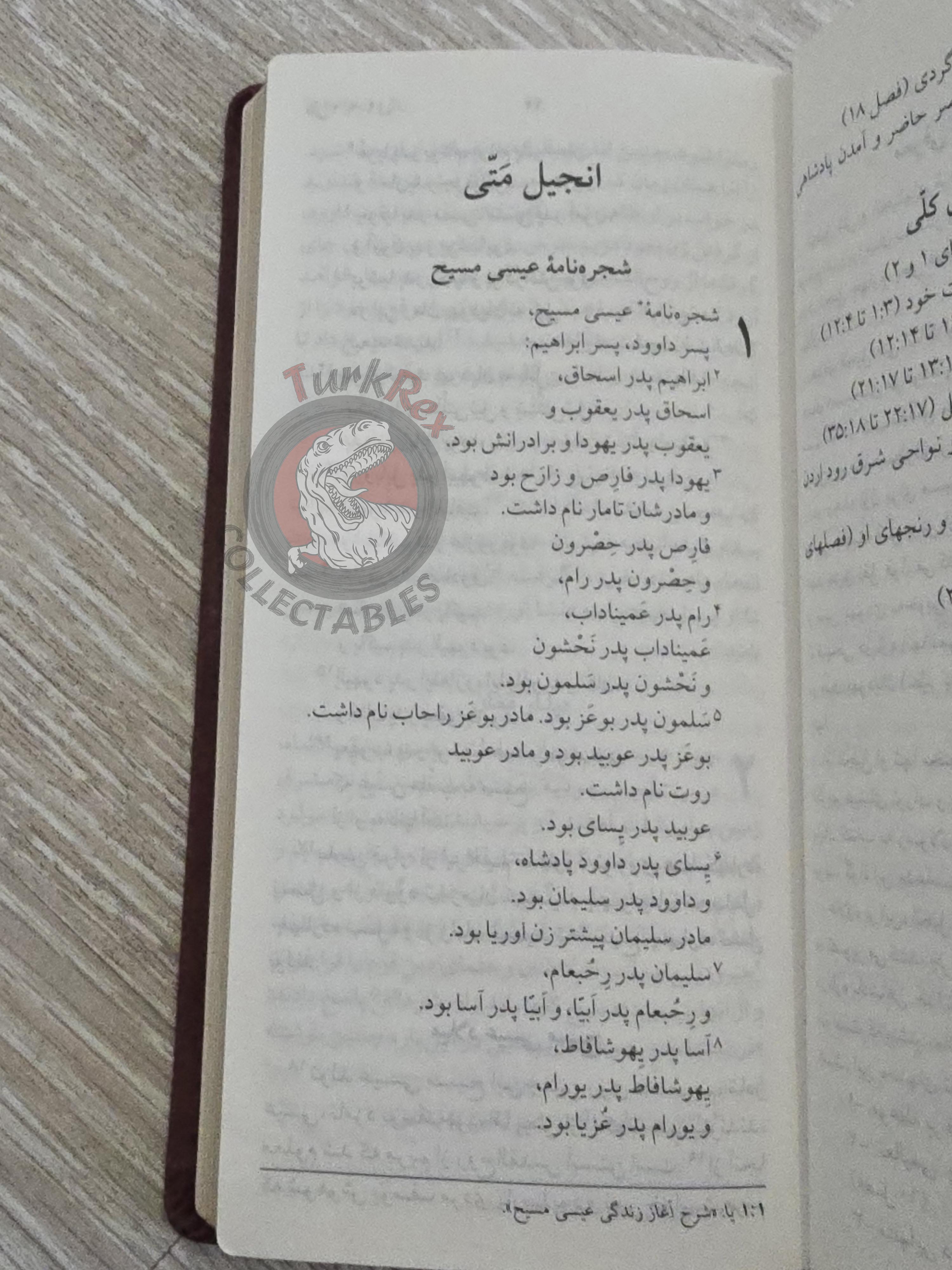 Bible The Holy Gospel 2010 Persian Book New Testament Iran