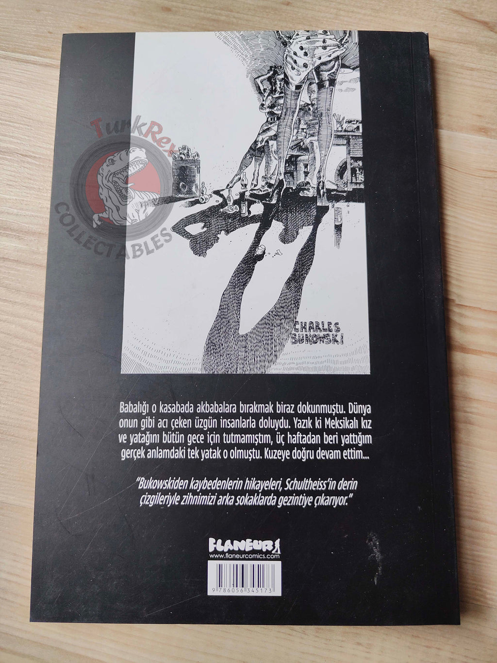 Charles Bukowski - Folies Ordinaire Turkish Comic Turkey Matthias Schultheiss