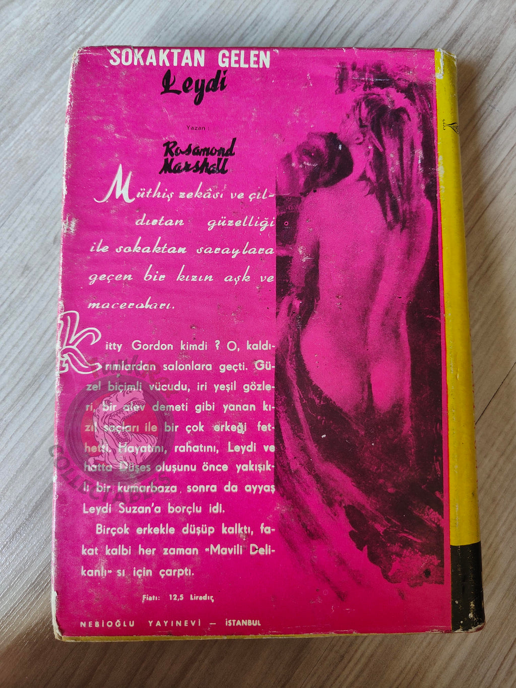 Rosamond Marshall – Kitty  1966 1st Turkish Book Turkey HC/DJ