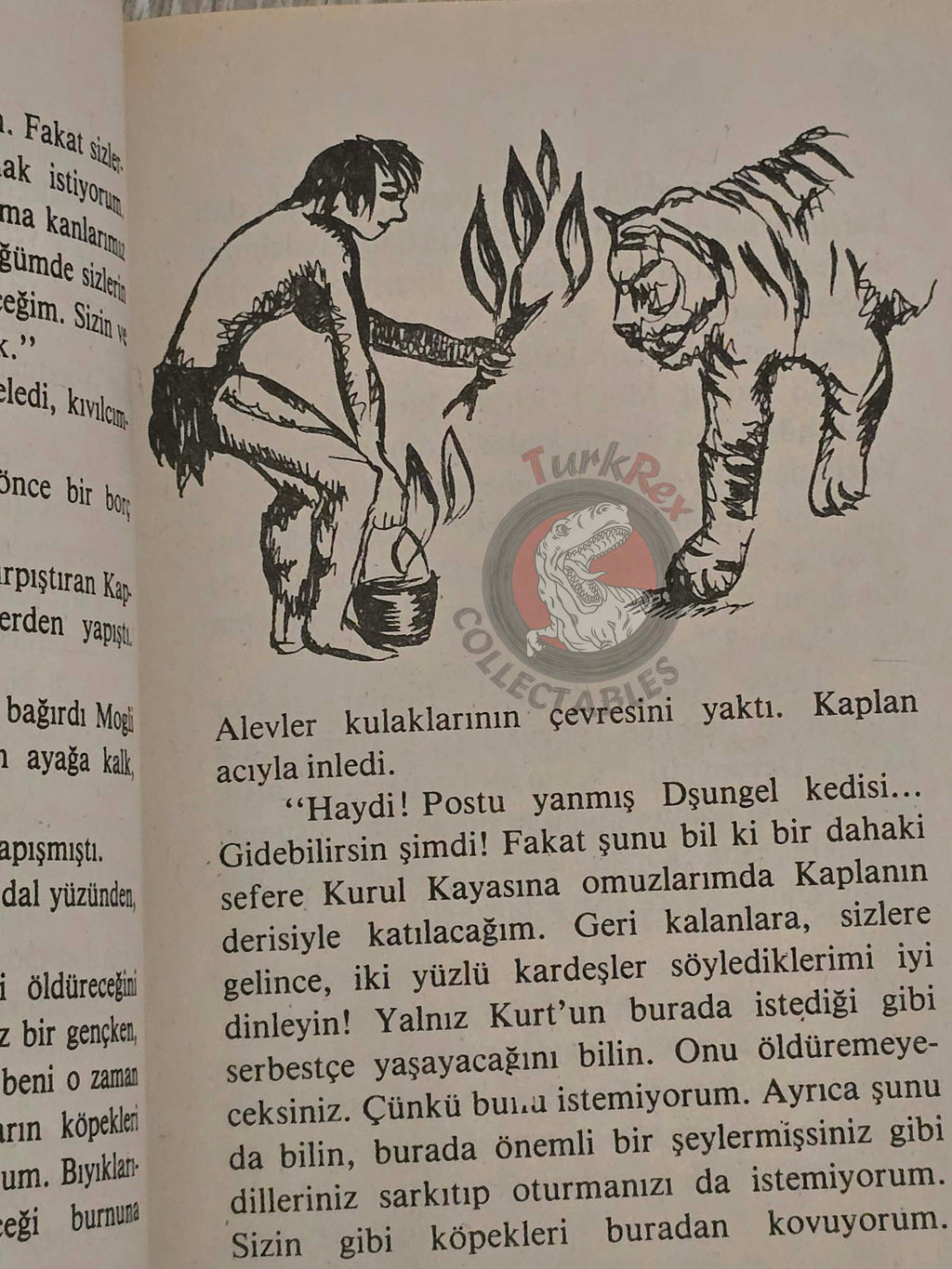 Rudyard Kipling – The Jungle Book 1983 Turkish Book Turkey Illustrated