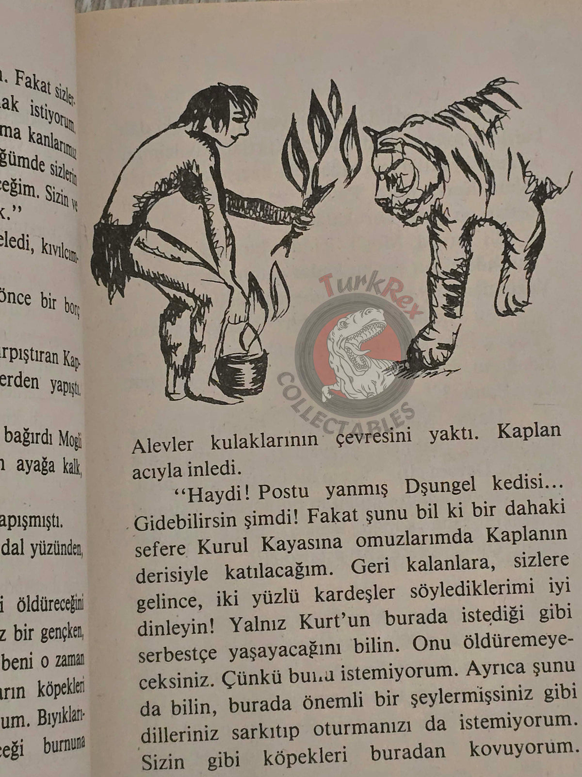 Rudyard Kipling – The Jungle Book 1983 Turkish Book Turkey Illustrated