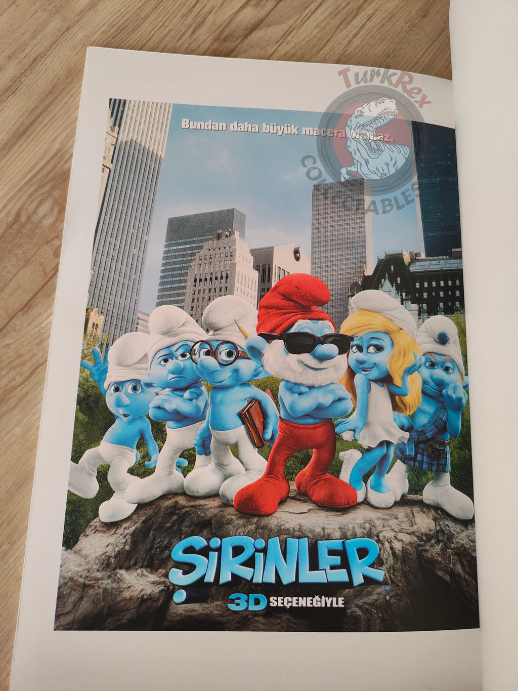The Smurfs #5 The Smurfs and the Howlibird 2011 Turkish Comic Turkey Schtroumpf