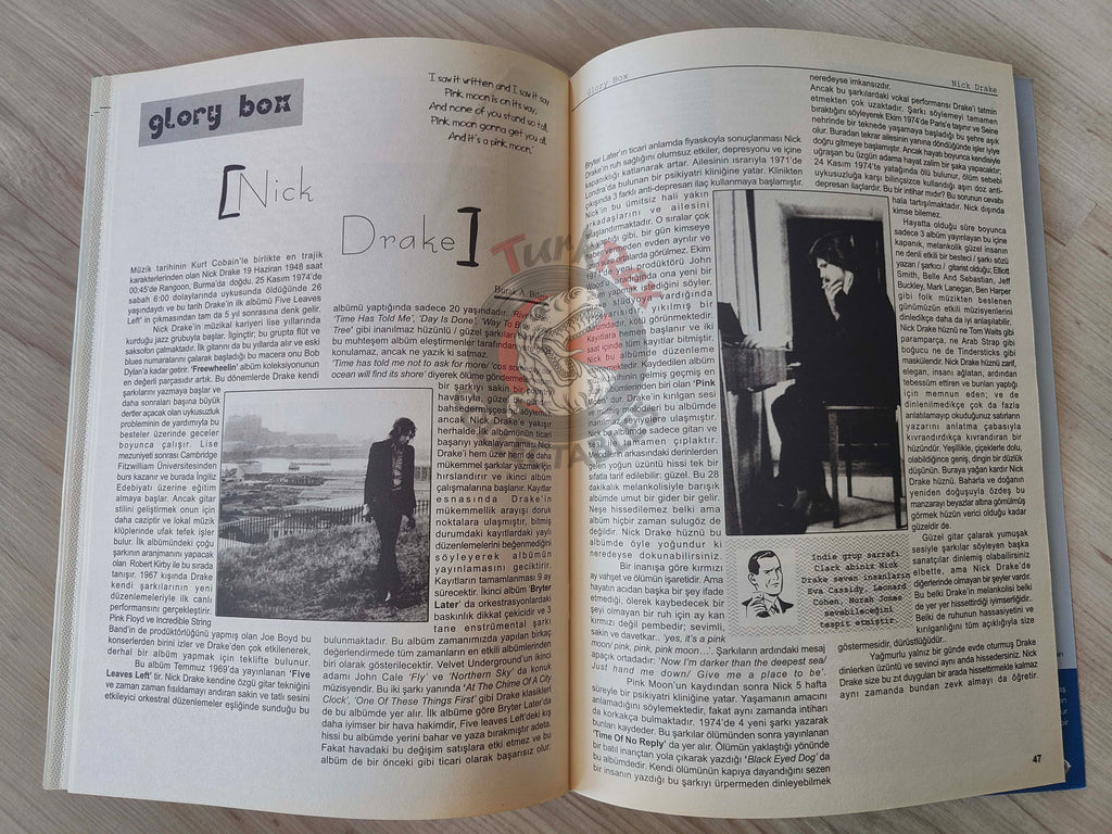 Lull 2002 Oasis Turkish Mag Turkey  Nick Drake Tom Waits Haco Run Lola Run
