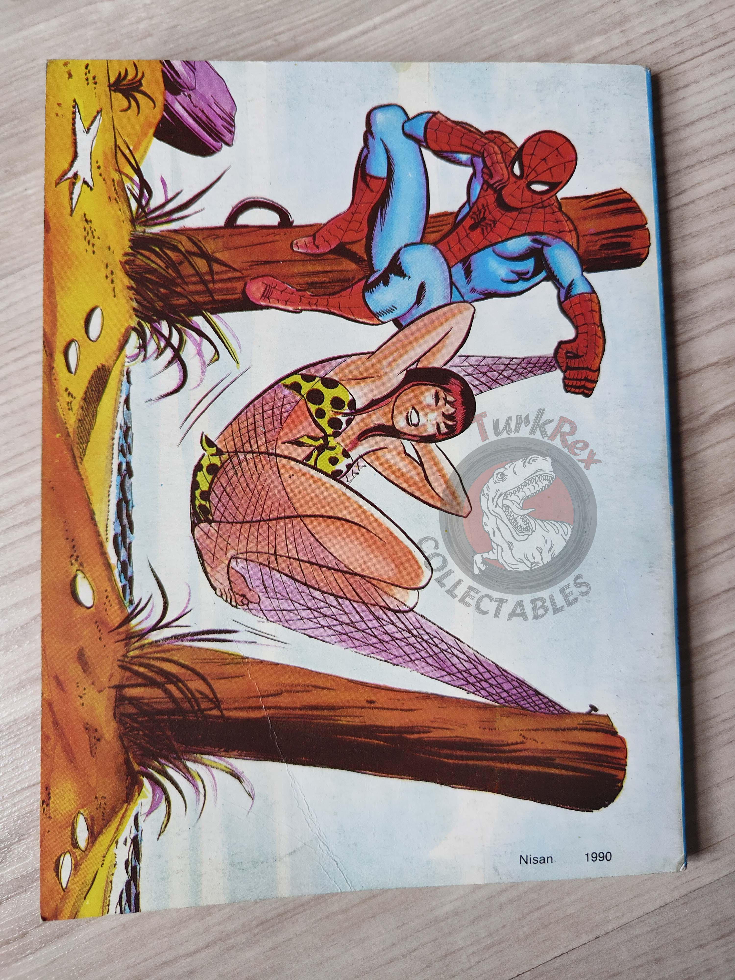 Spider-Man #117 1990 Turkish Comic Turkey Web of #39 #49 #54 #55 Spectacular #154