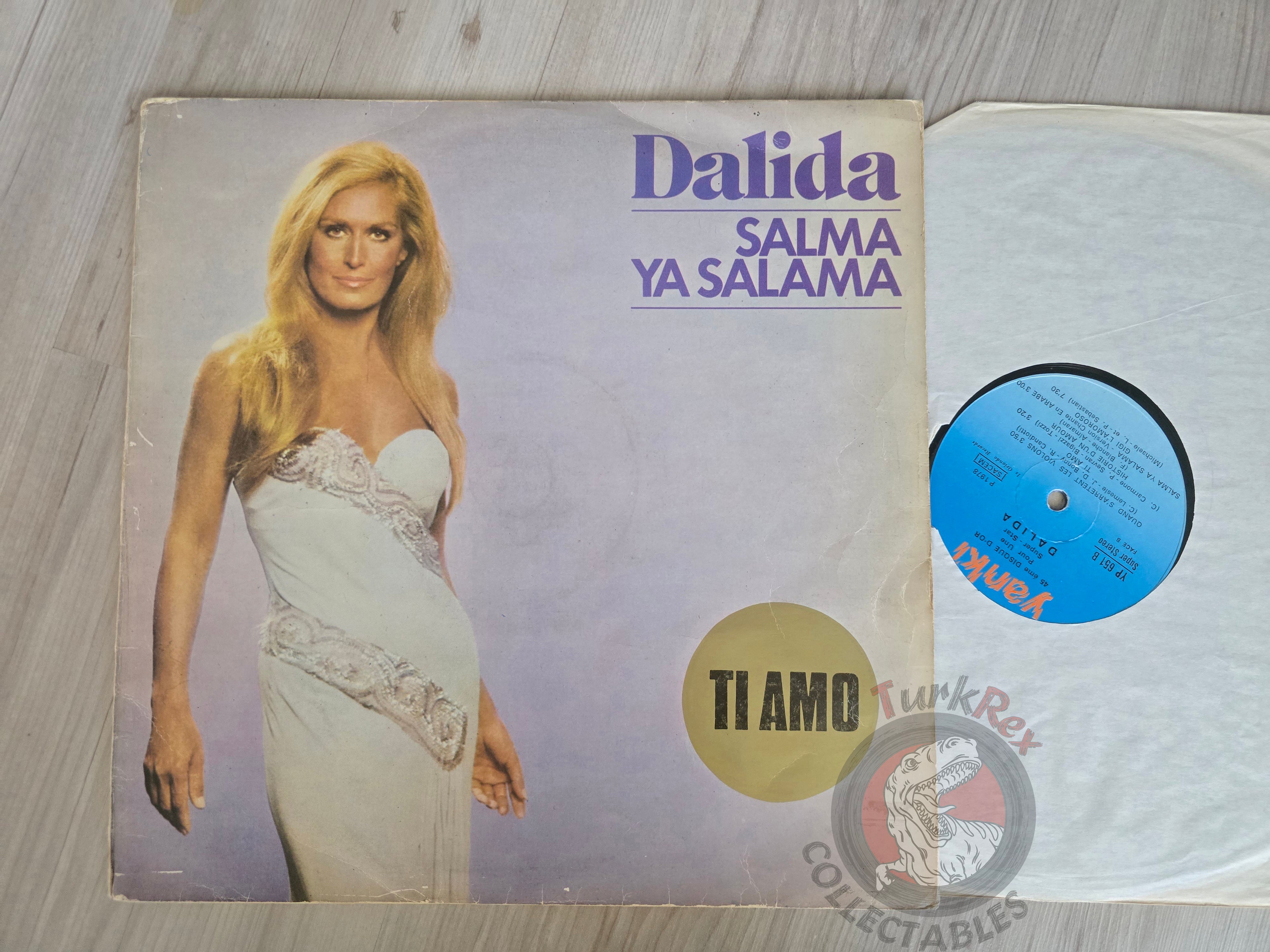 Dalida – Salma Ya Salama Turkish Pressing Vinyl Turkey Edition
