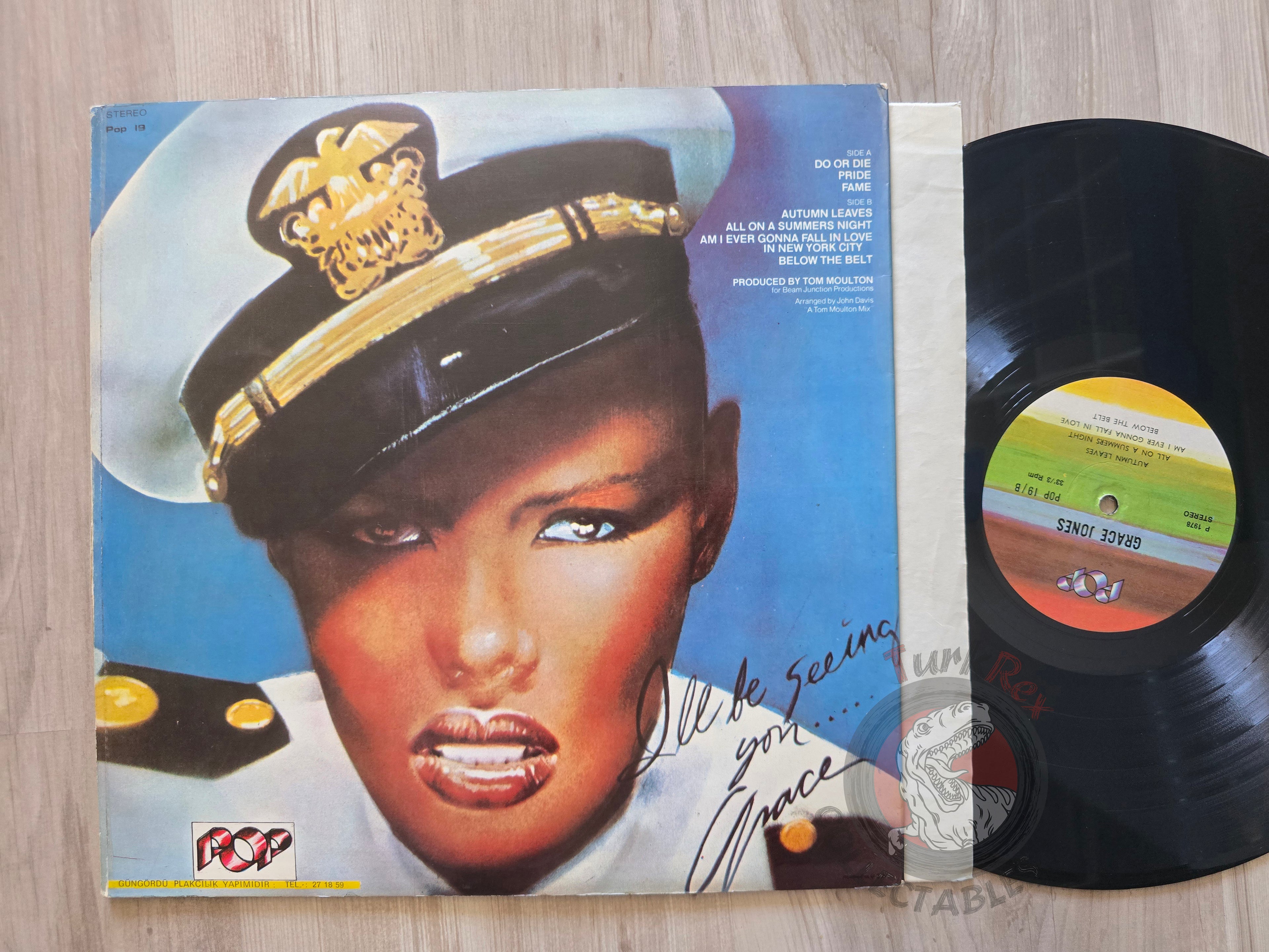 Grace Jones – Fame Turkish Pressing Vinyl Turkey Edition