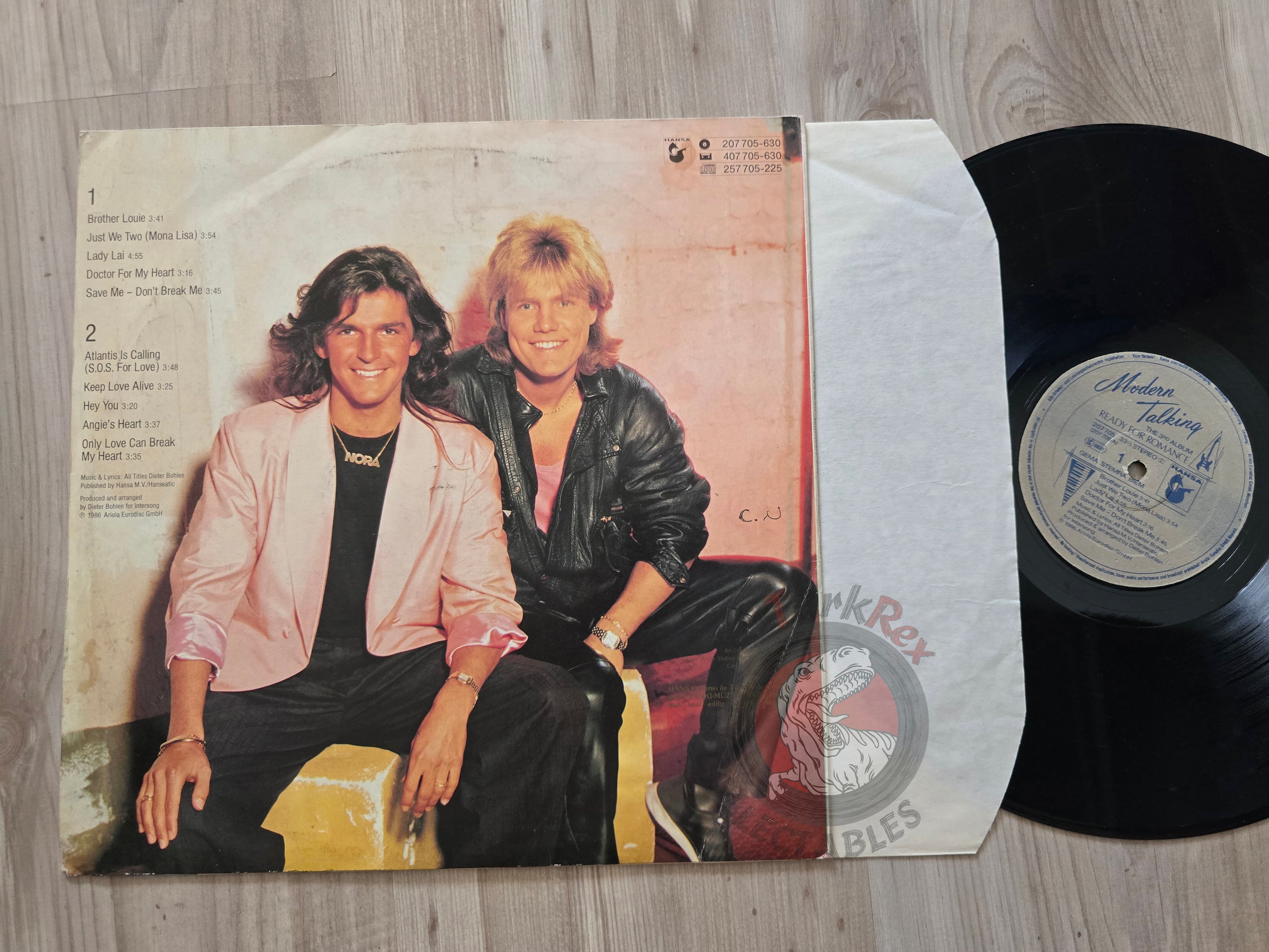 Modern Talking – Ready For Romance Turkish Pressing Vinyl Turkey Edition