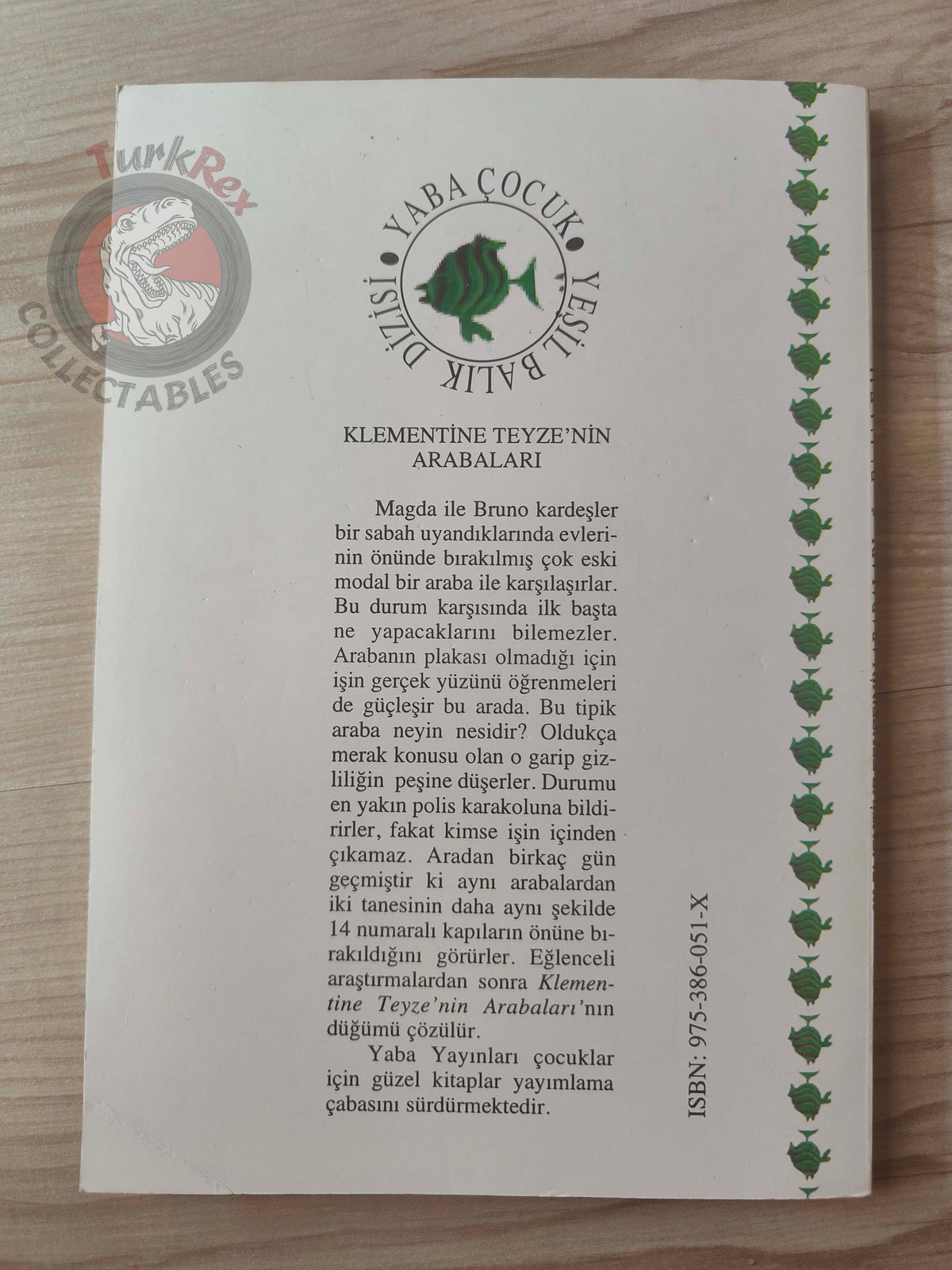 Friedrich Feld – The Cars of Aunt Clementine  1997 Turkish Book Turkey Illustrated
