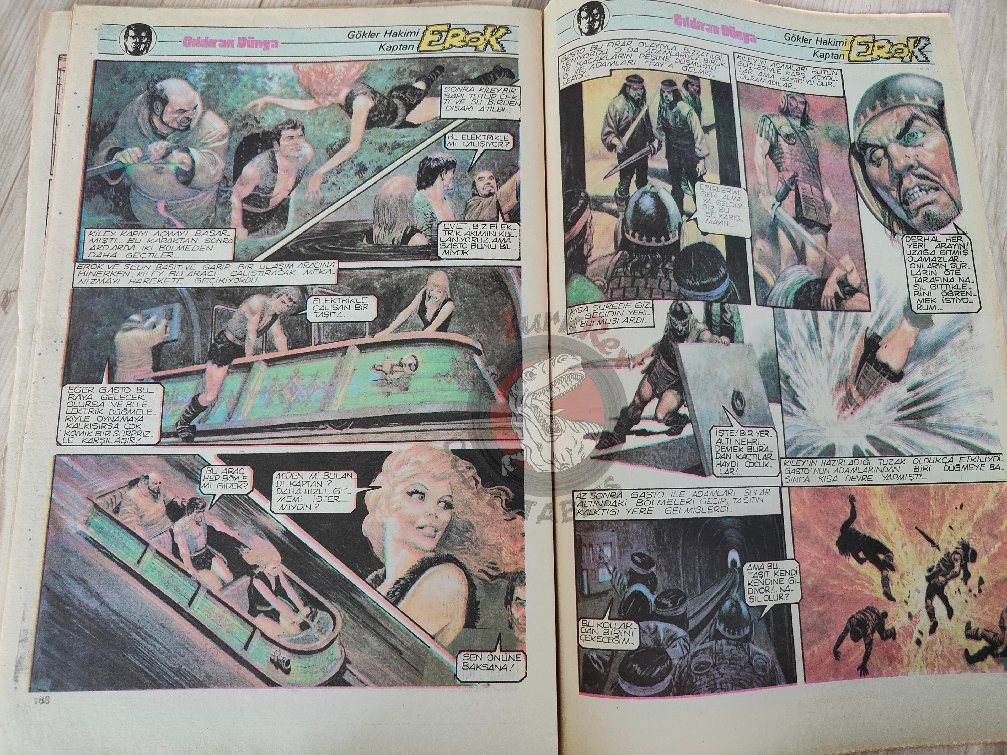 Asterix – Asterix at the Olympic Games early 90s Turkish Edition Comic Turkey