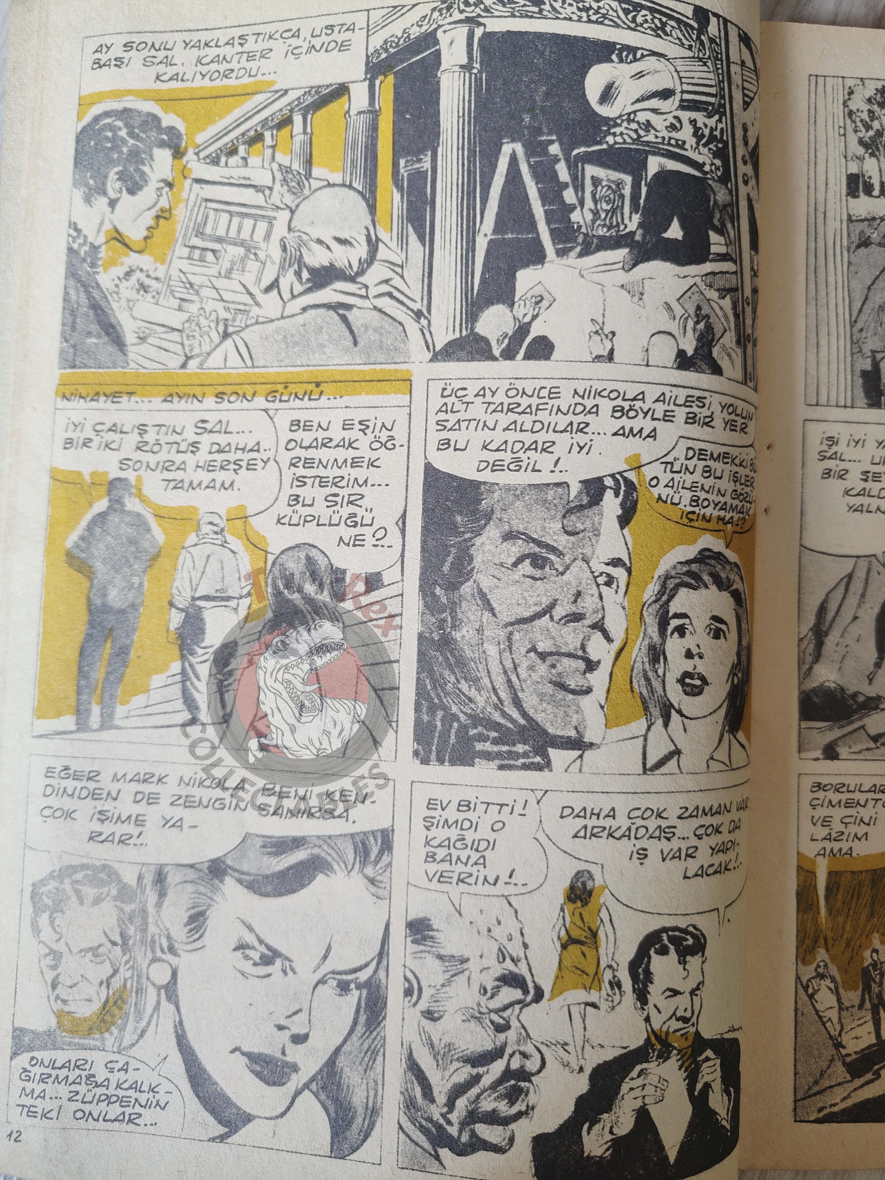 Korku Magazin #75 1969 Turkish Comic Turkey Warren Creepy Eerie Frankenstein