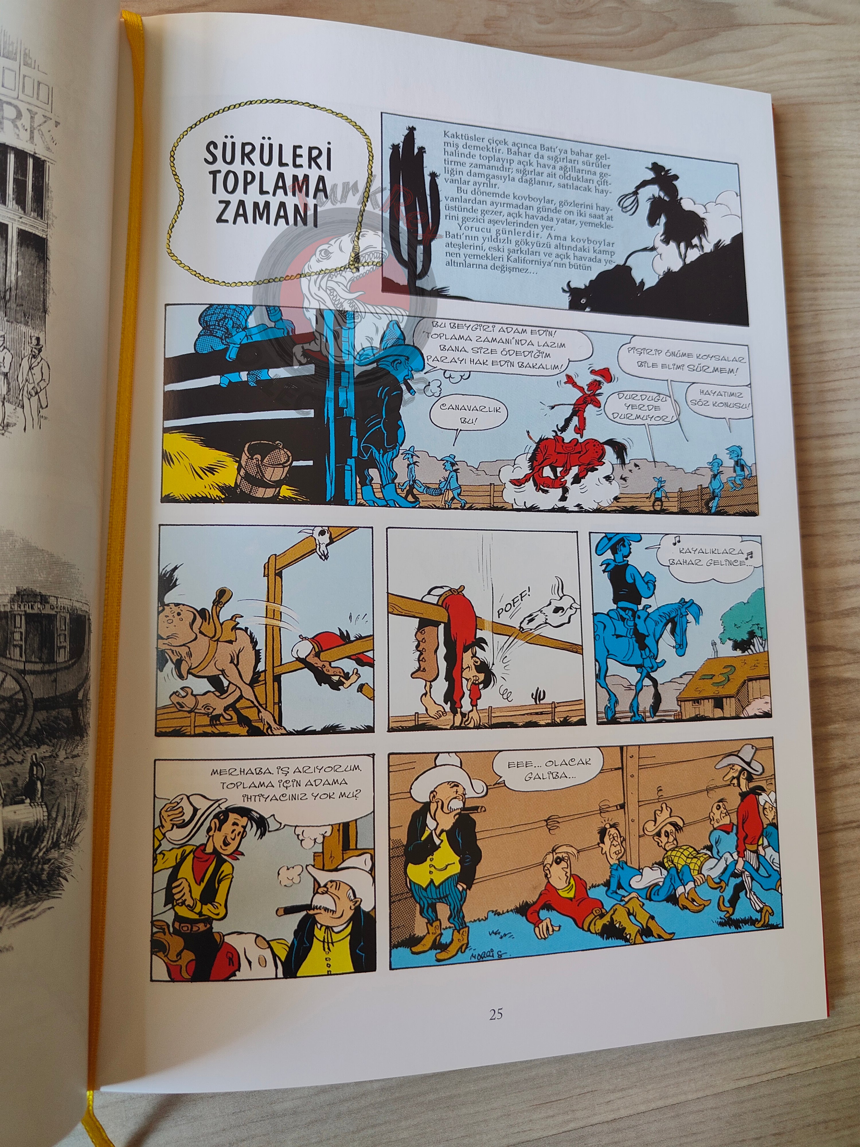 Lucky Luke – L'integrale #2 Turkish Comic Turkey Sous le Ciel de l'Ouest