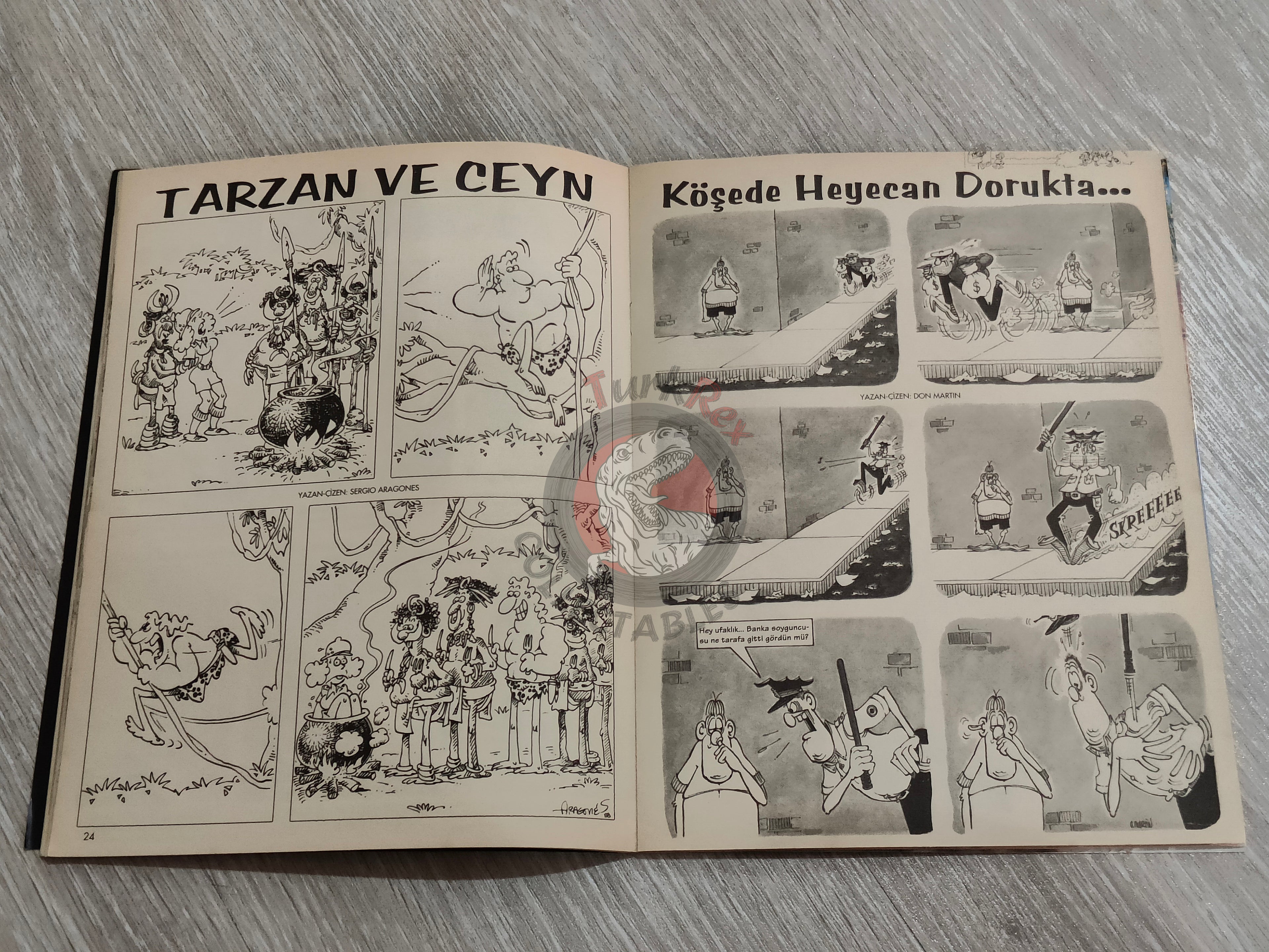 Mad Magazine #5 2000 Turkish Comic Turkey X-Men Sergio Aragonés Don Martin