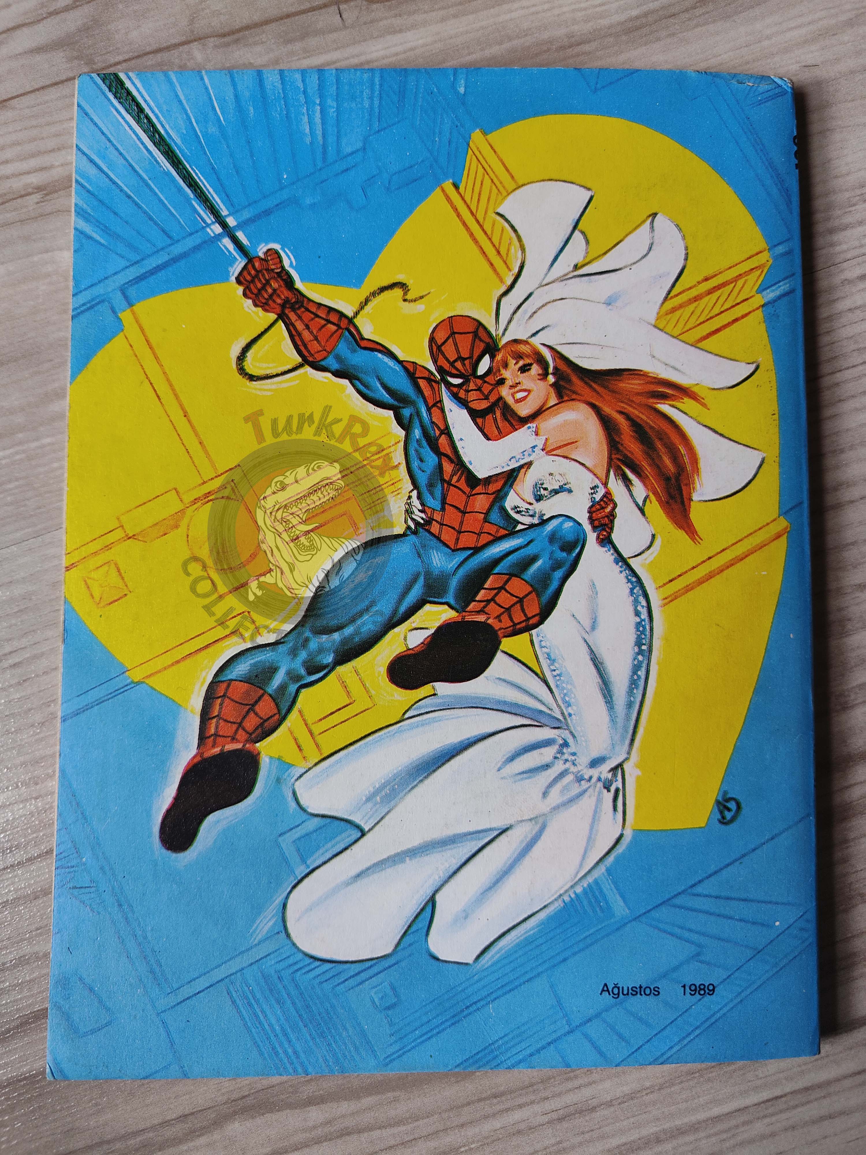 Spider-Man #109 1989 Turkish Comic Turkey Spectacular #139 #140 #141 #142
