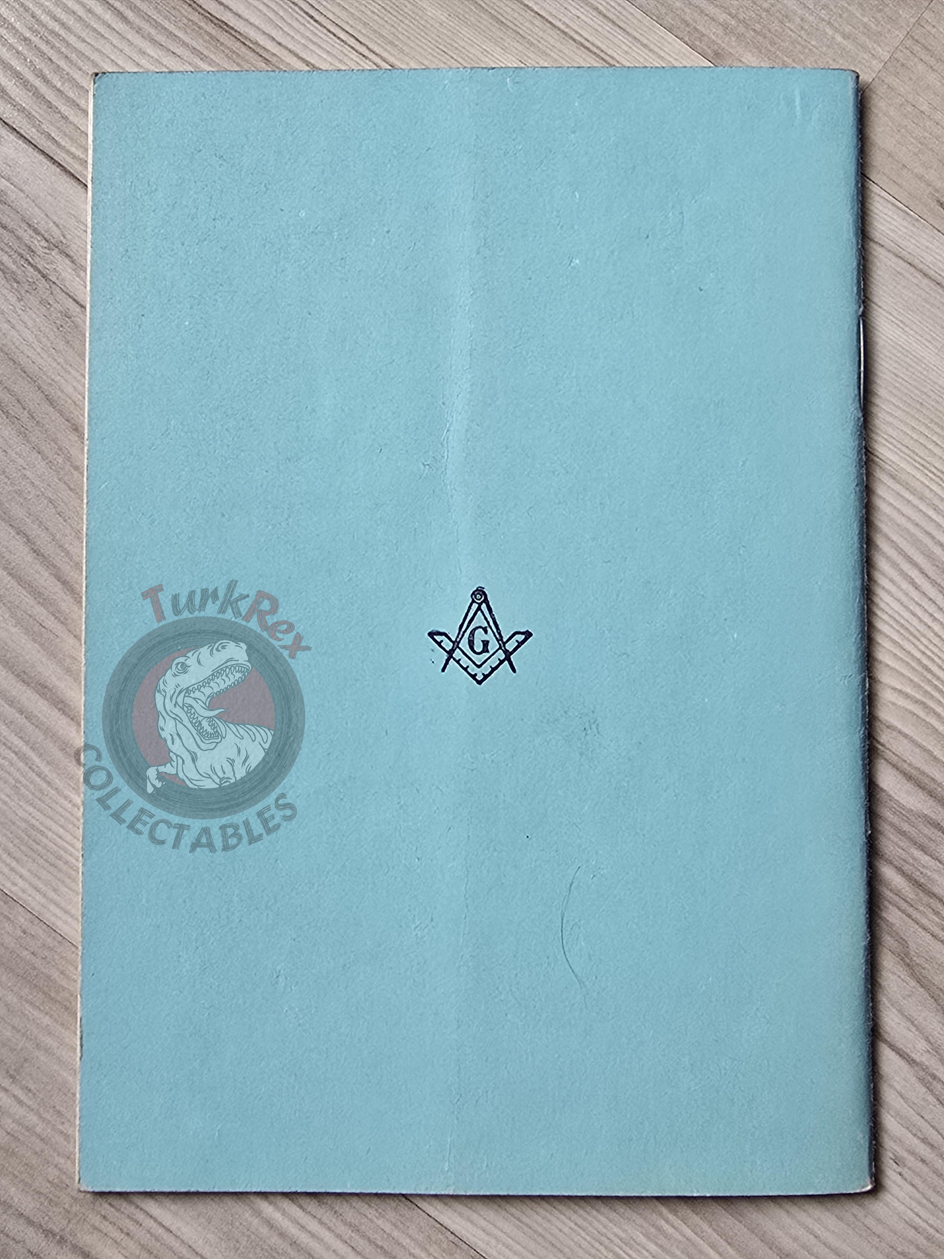 Turkish Freemasonry 1st Degree Ritual Apprentice 1982 Booklet Masonic Masons of Turkey