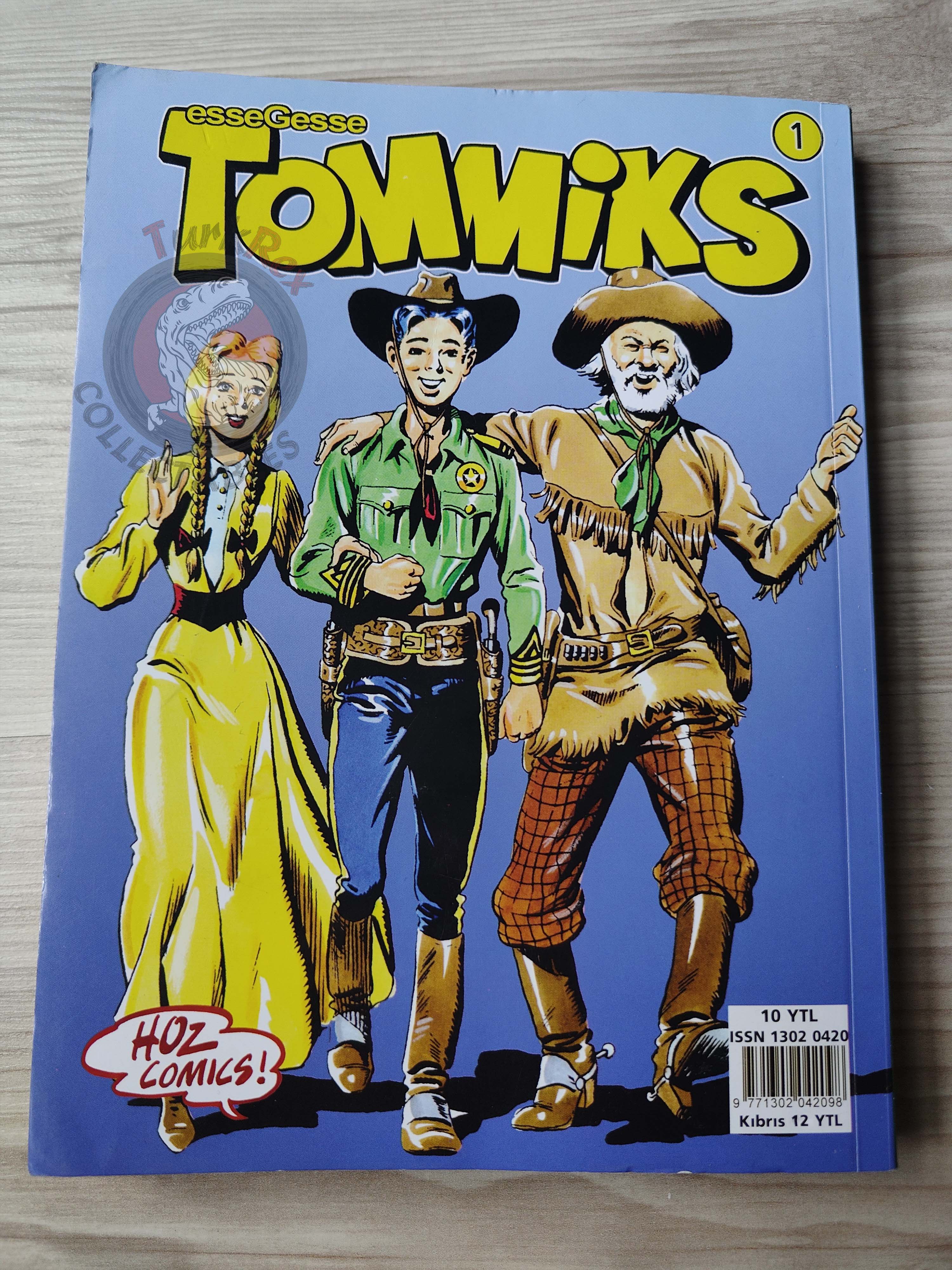 Capitan Miki #1 Il Ranger del Nevada Turkish Comic Turkey EsseGesse 2007