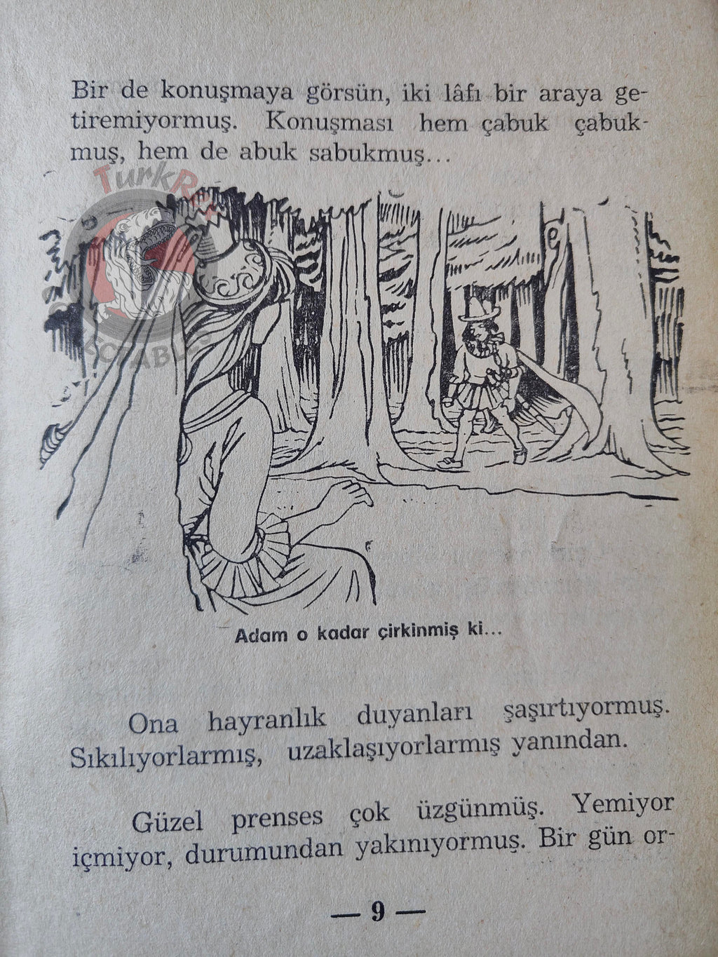 Grimm Brothers – The Frog Prince 1975 Turkish Book Turkey Illustrated