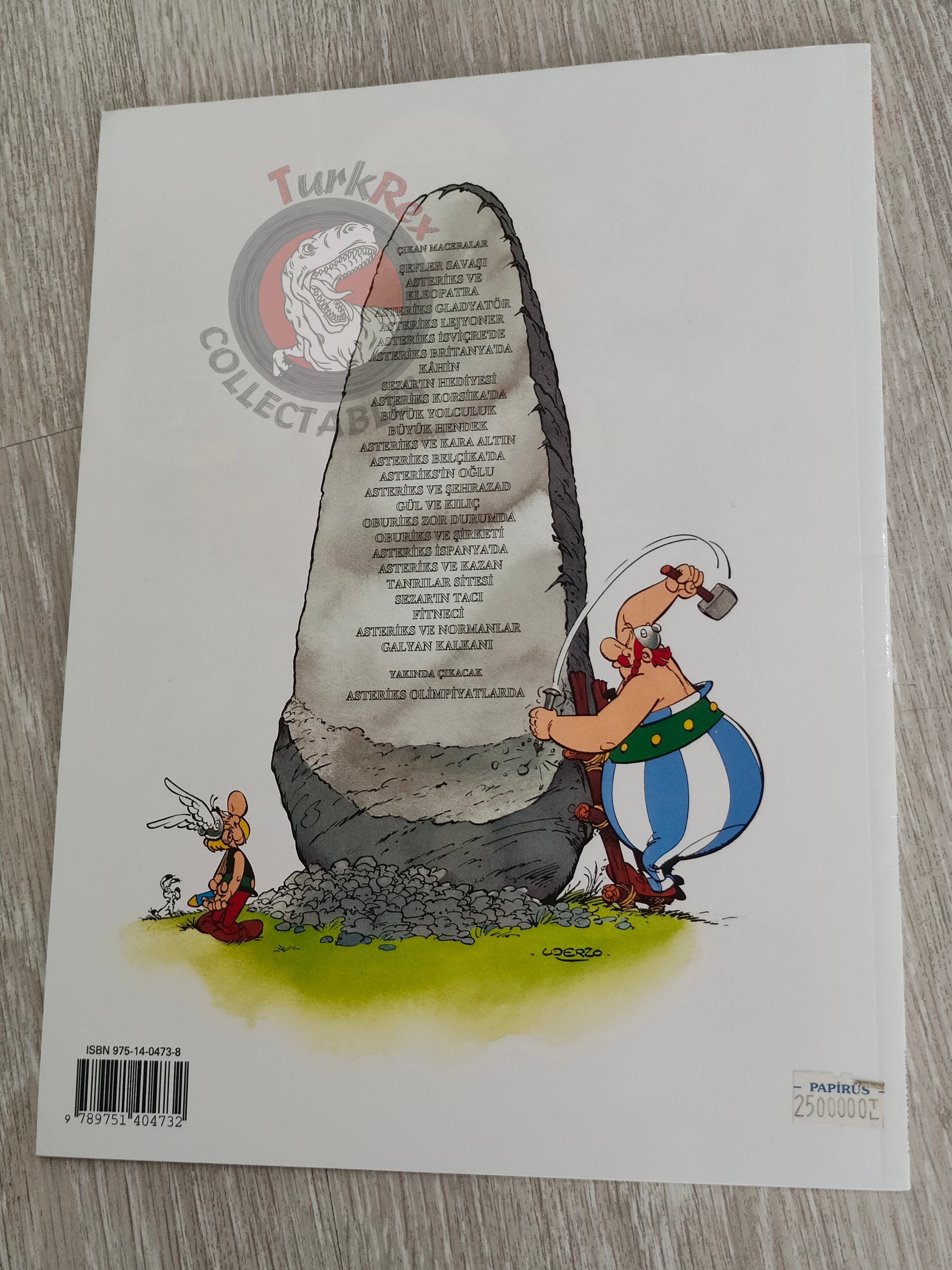 Asterix – Asterix in Britain 2000 Turkish Edition Comic Turkey