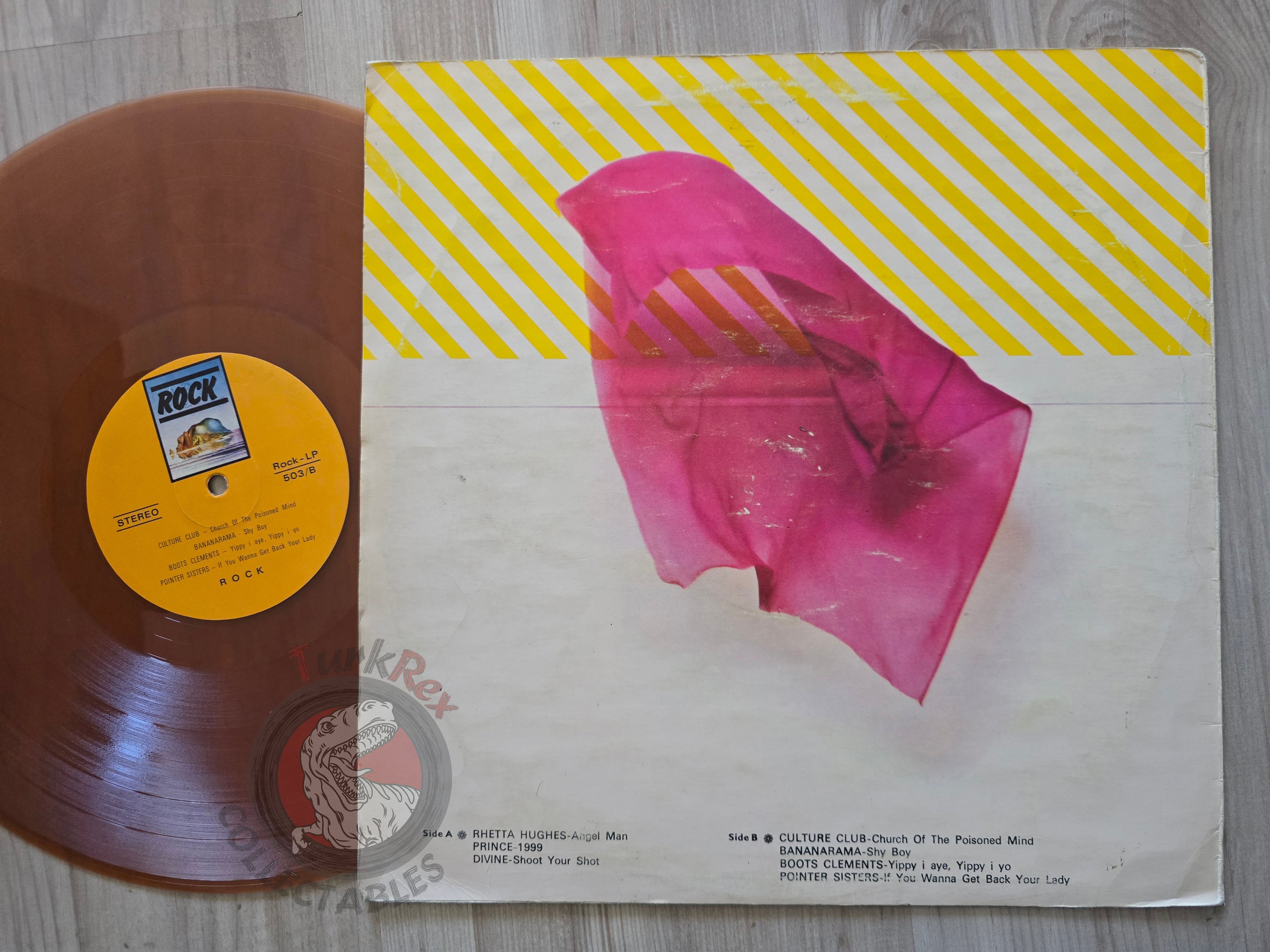 Various – Rock Disco Turkish Pressing Colored Vinyl Turkey Edition Prince