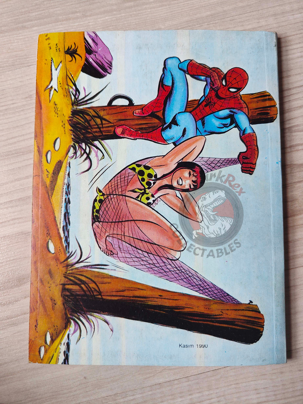 Spider-Man #124 1990 Turkish Comic Turkey Hulk #269 Amazing #329 Web Of #61 Spectacular #160