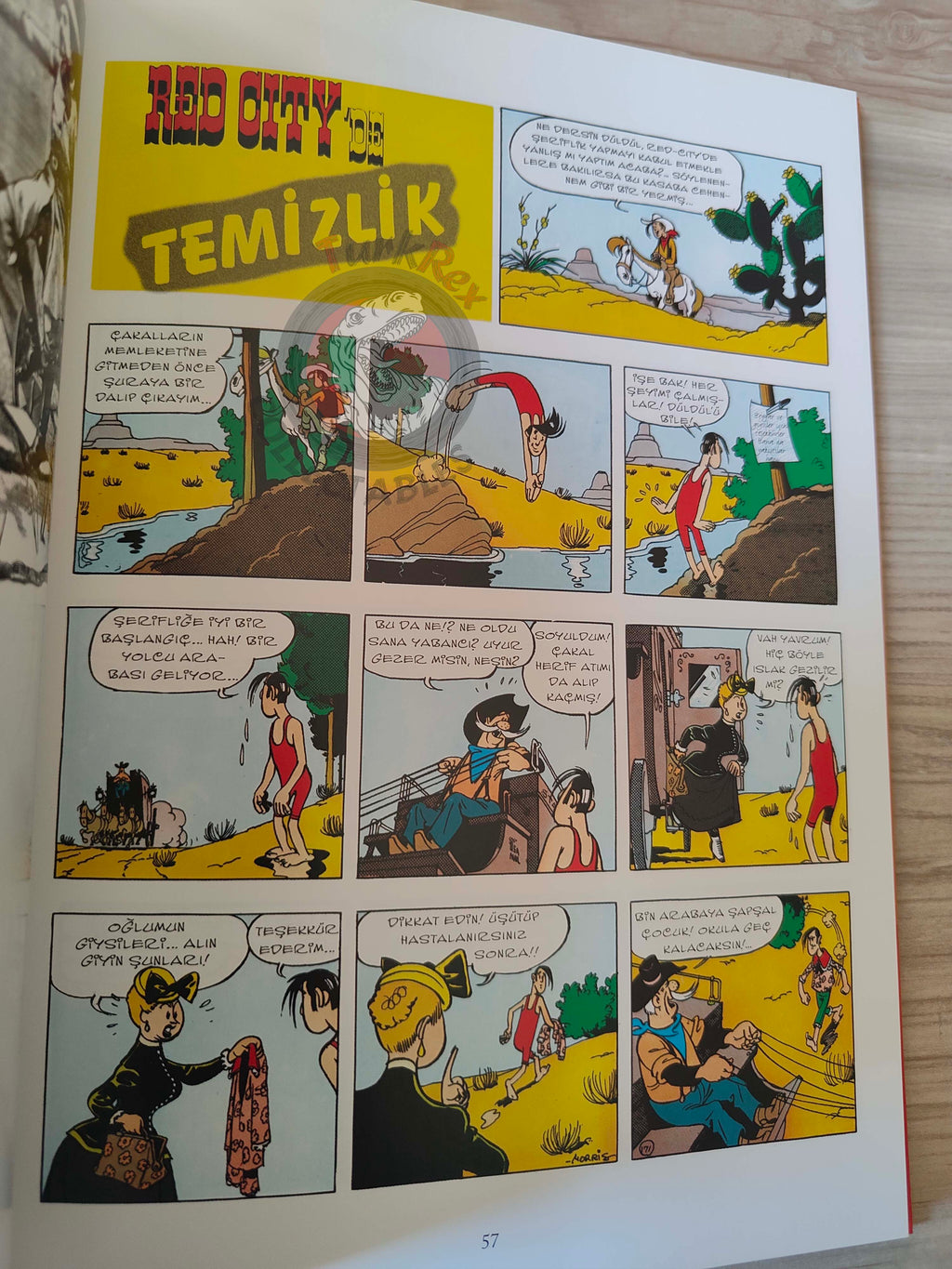 Lucky Luke – L'integrale #2 Turkish Comic Turkey Sous le Ciel de l'Ouest