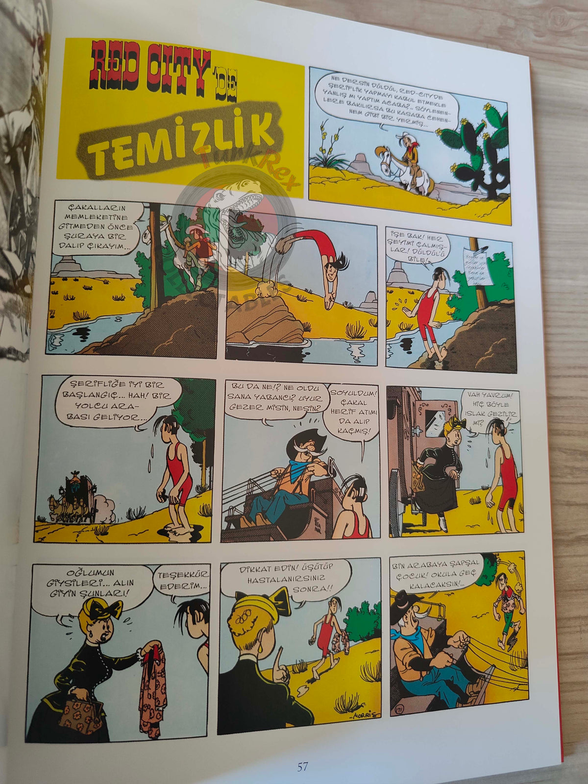 Lucky Luke – L'integrale #2 Turkish Comic Turkey Sous le Ciel de l'Ouest