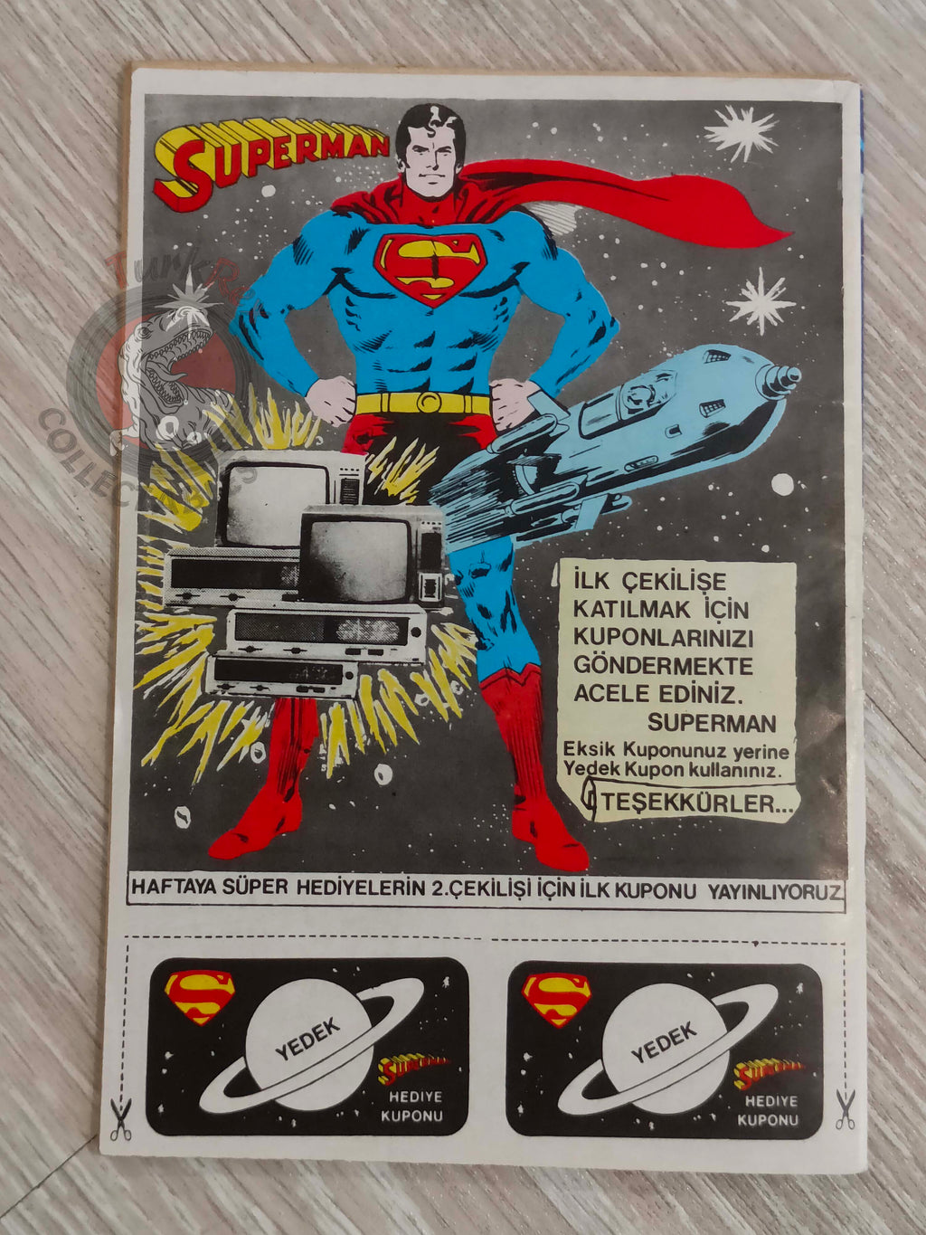 Superman #13 1980 Turkish Comic Turkey #304