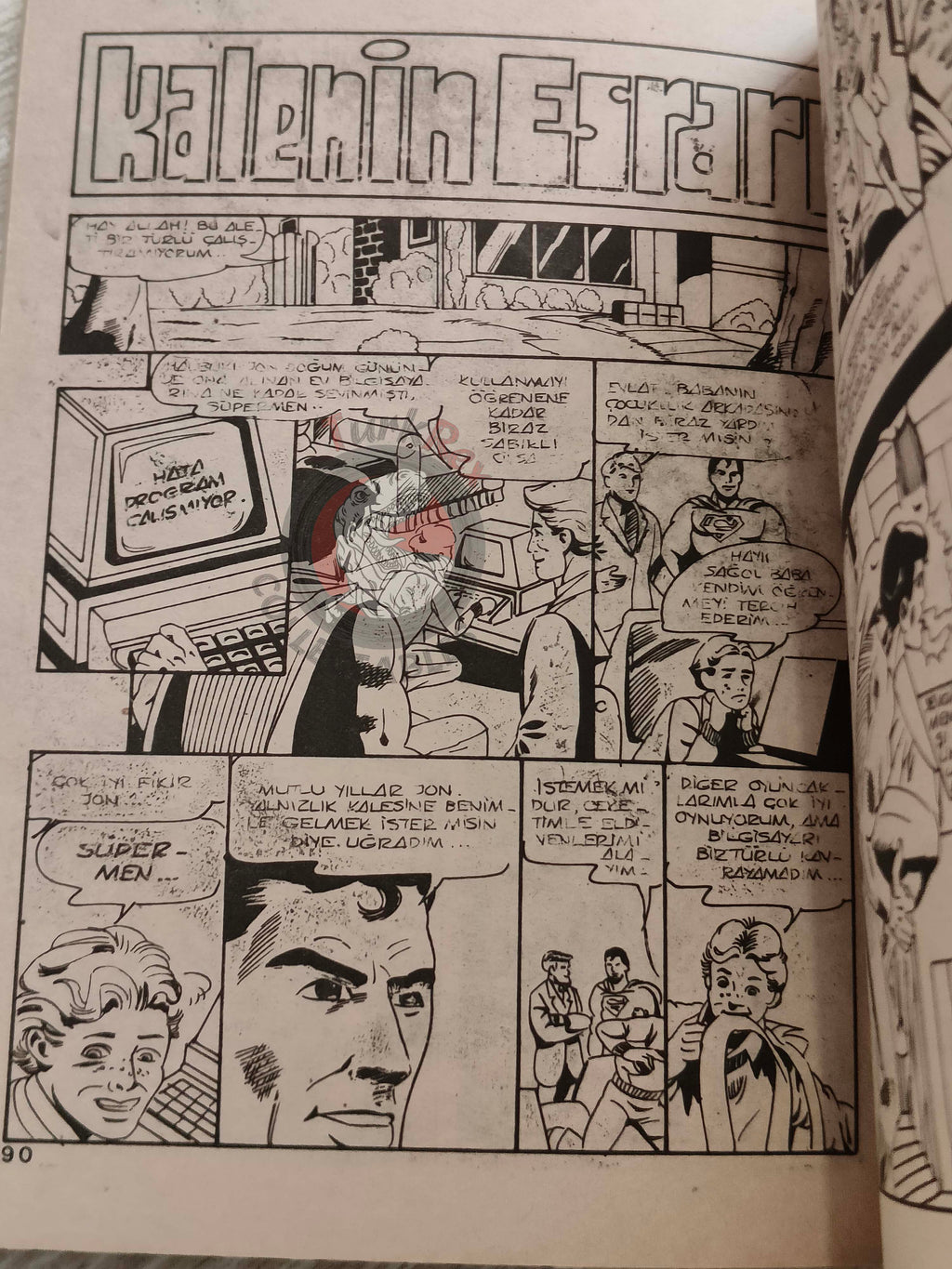 Superman #71 1990 Turkish Comic Turkey vs Muhammad Ali #56 Action Comics #572